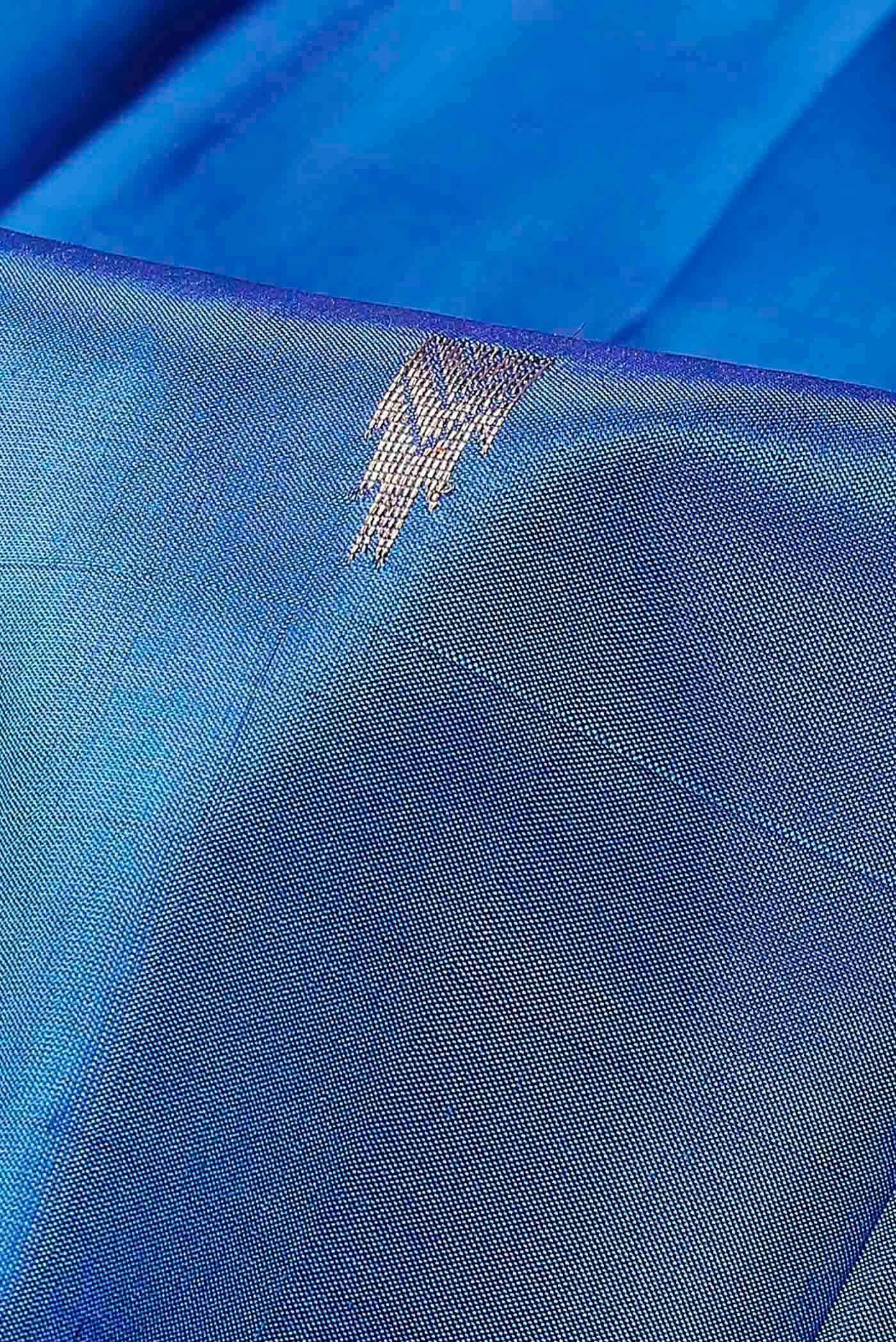 Blue Kanchipuram Silk Saree