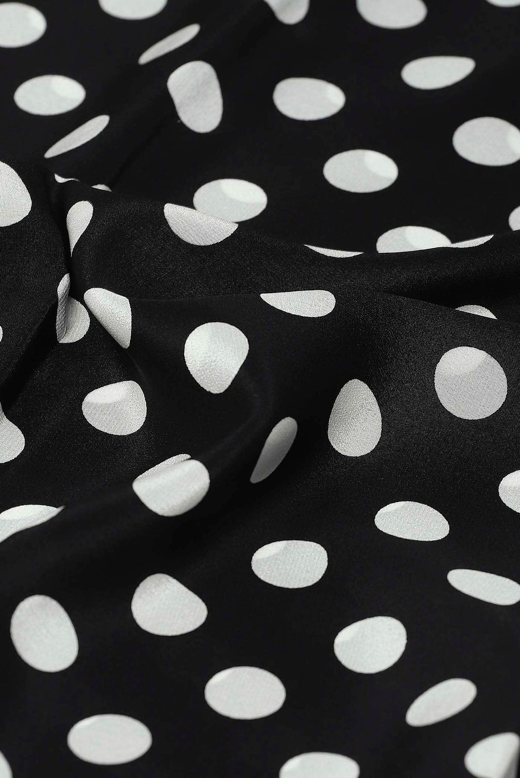 Black Crepe Saree