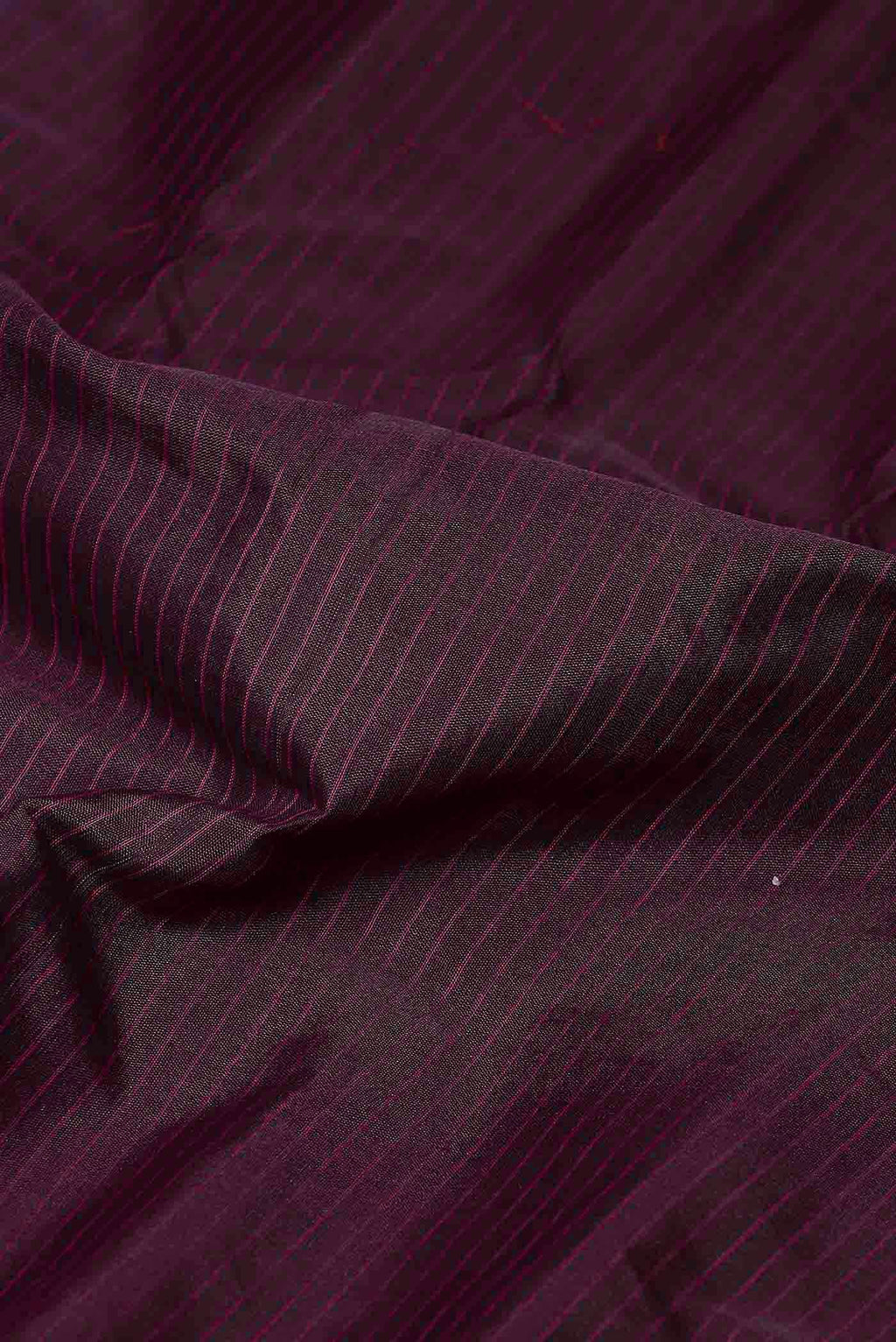 Purple Gadwal Silk Cotton Saree
