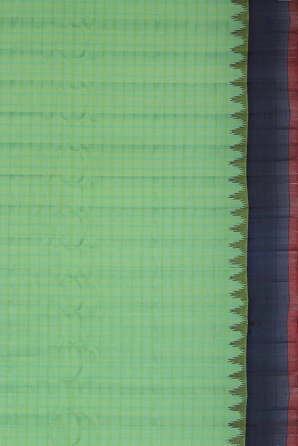 Green Gadwal Silk Saree