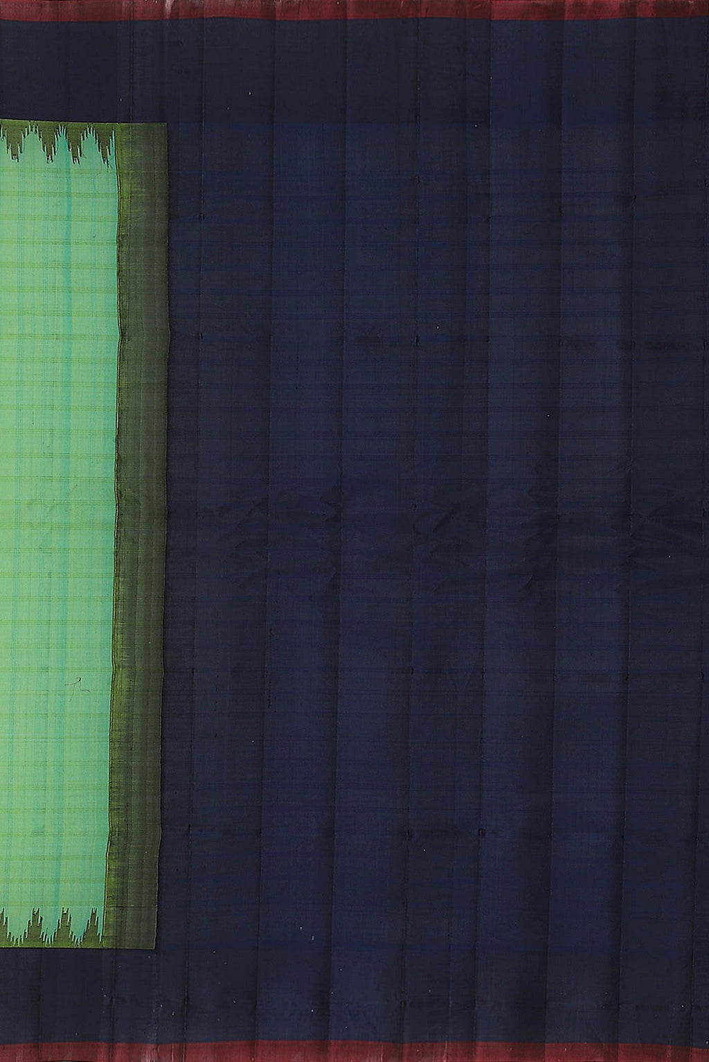 Green Gadwal Silk Saree