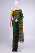 Green Coimbatore Cotton Saree