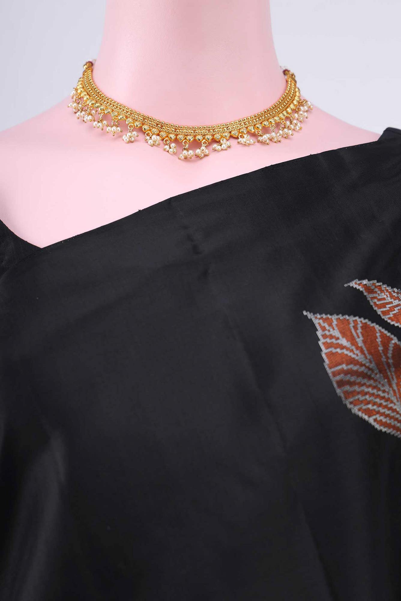 Black Soft Silk Saree