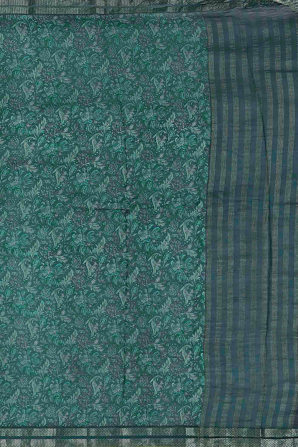 Green Chiffon Saree