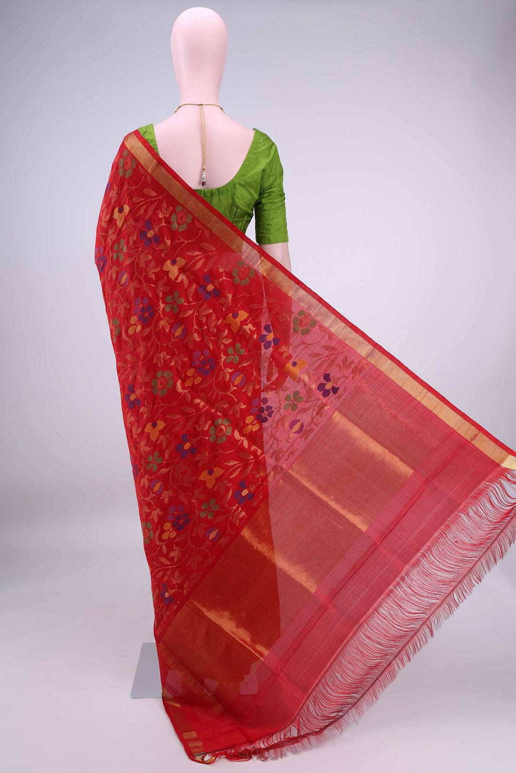 Red Uppada Silk Saree