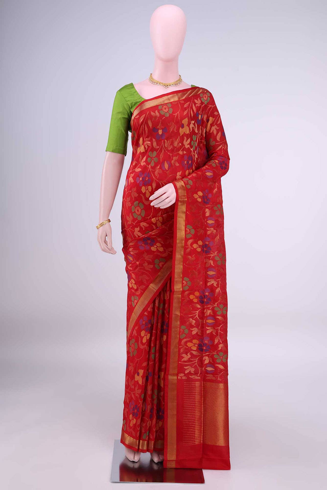 Red Uppada Silk Saree