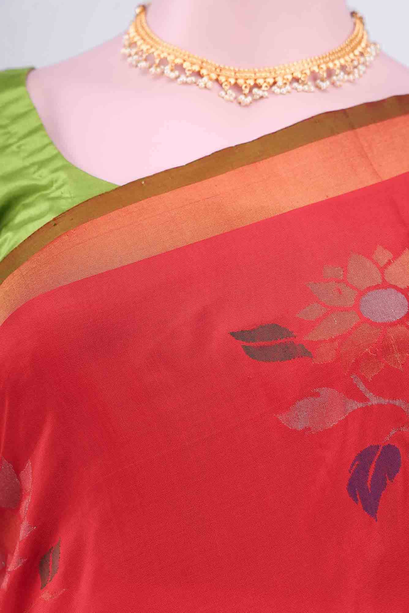 Red Uppada Silk Saree