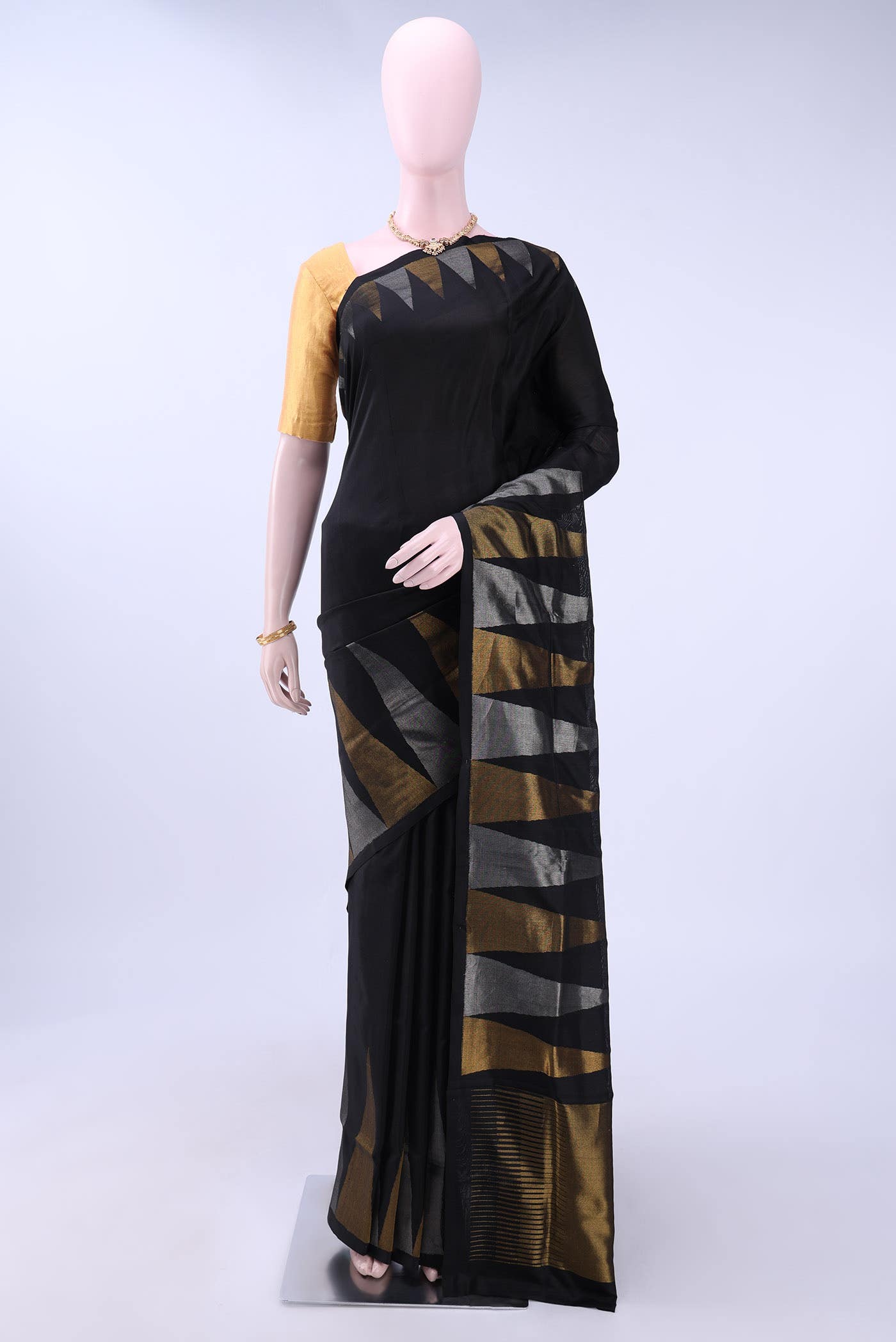 Black Uppada Silk Saree