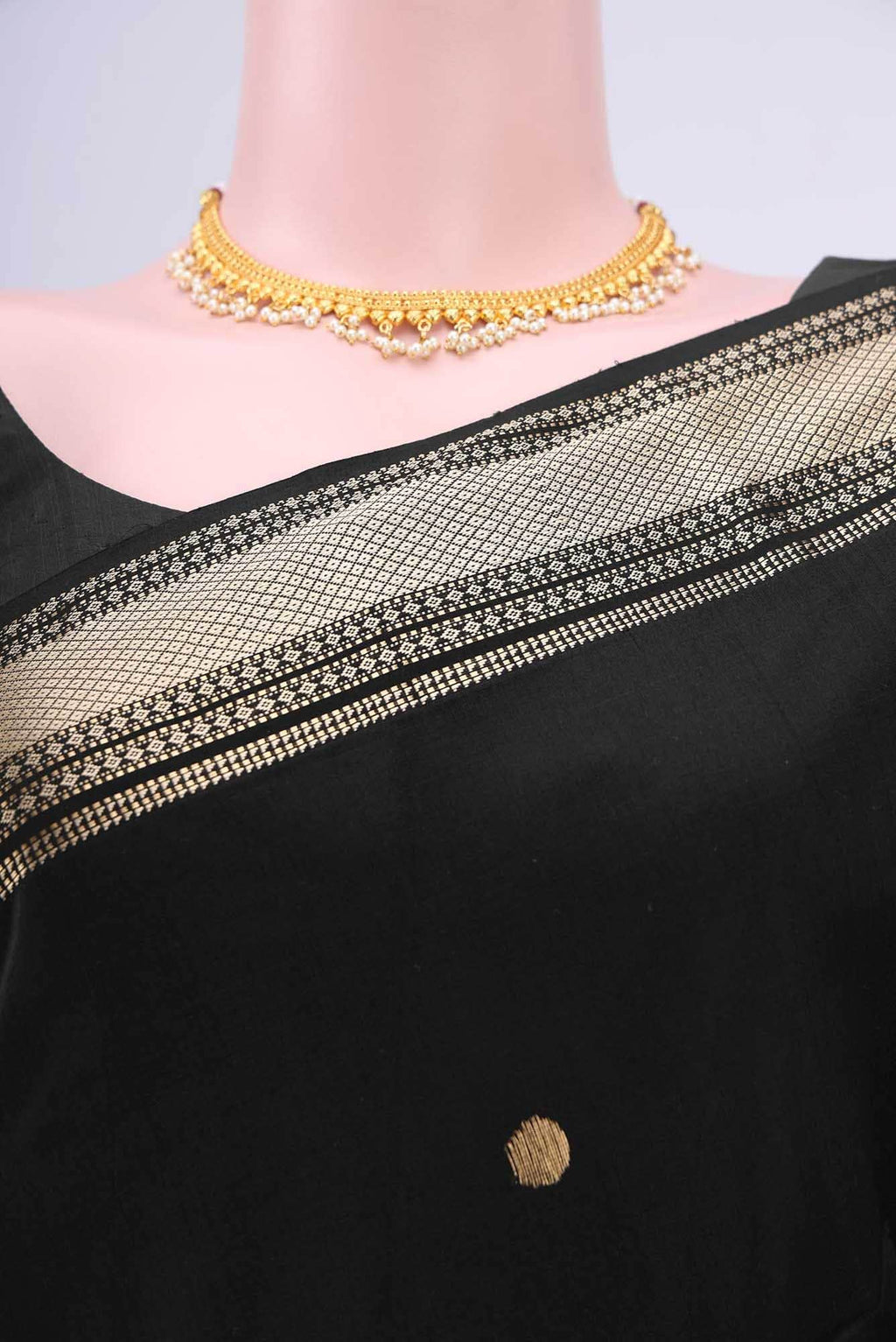 N Dual Tone Maheshwari Silk Cotton Saree