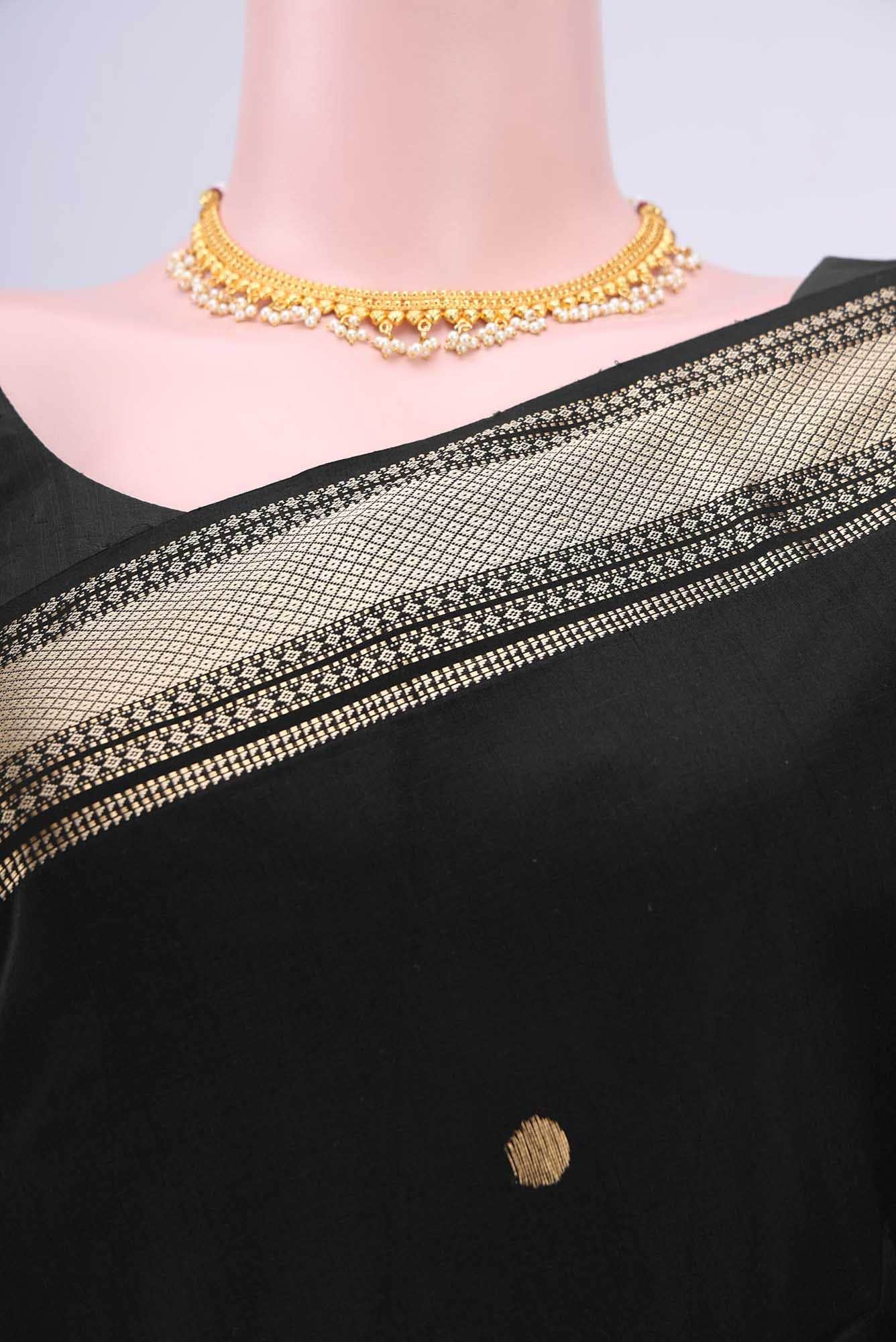 N Dual Tone Maheshwari Silk Cotton Saree