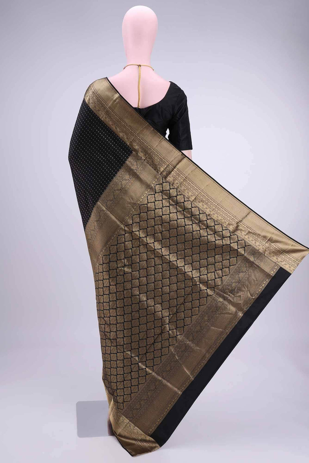 Black Uppada Silk Saree