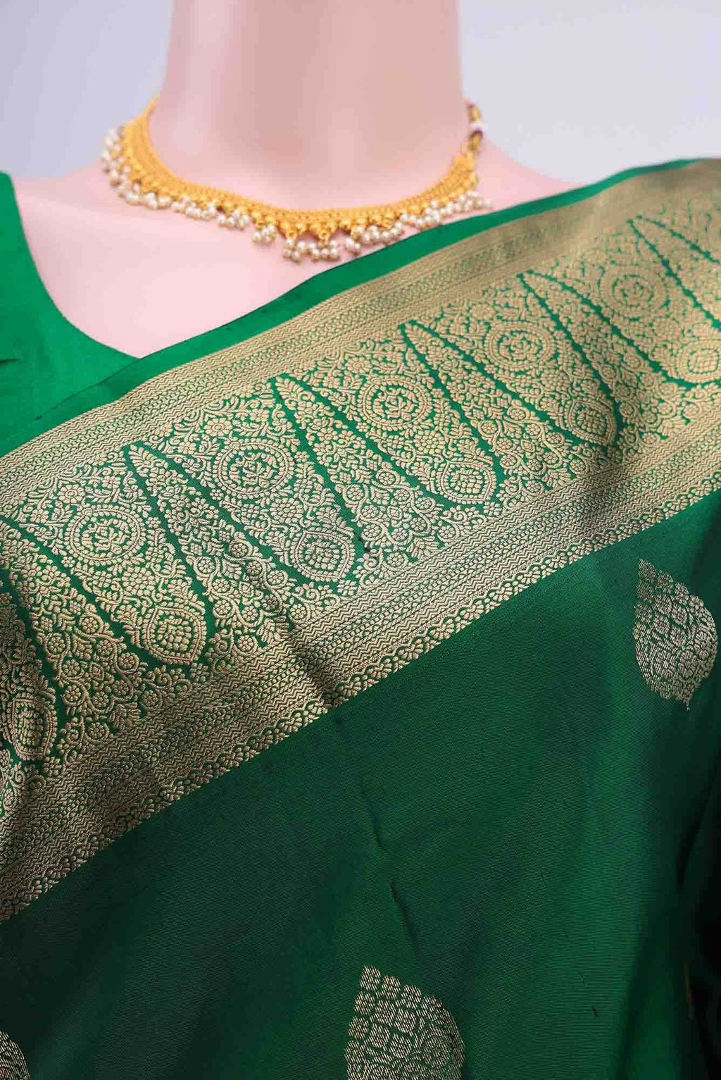 Green Uppada Silk Saree
