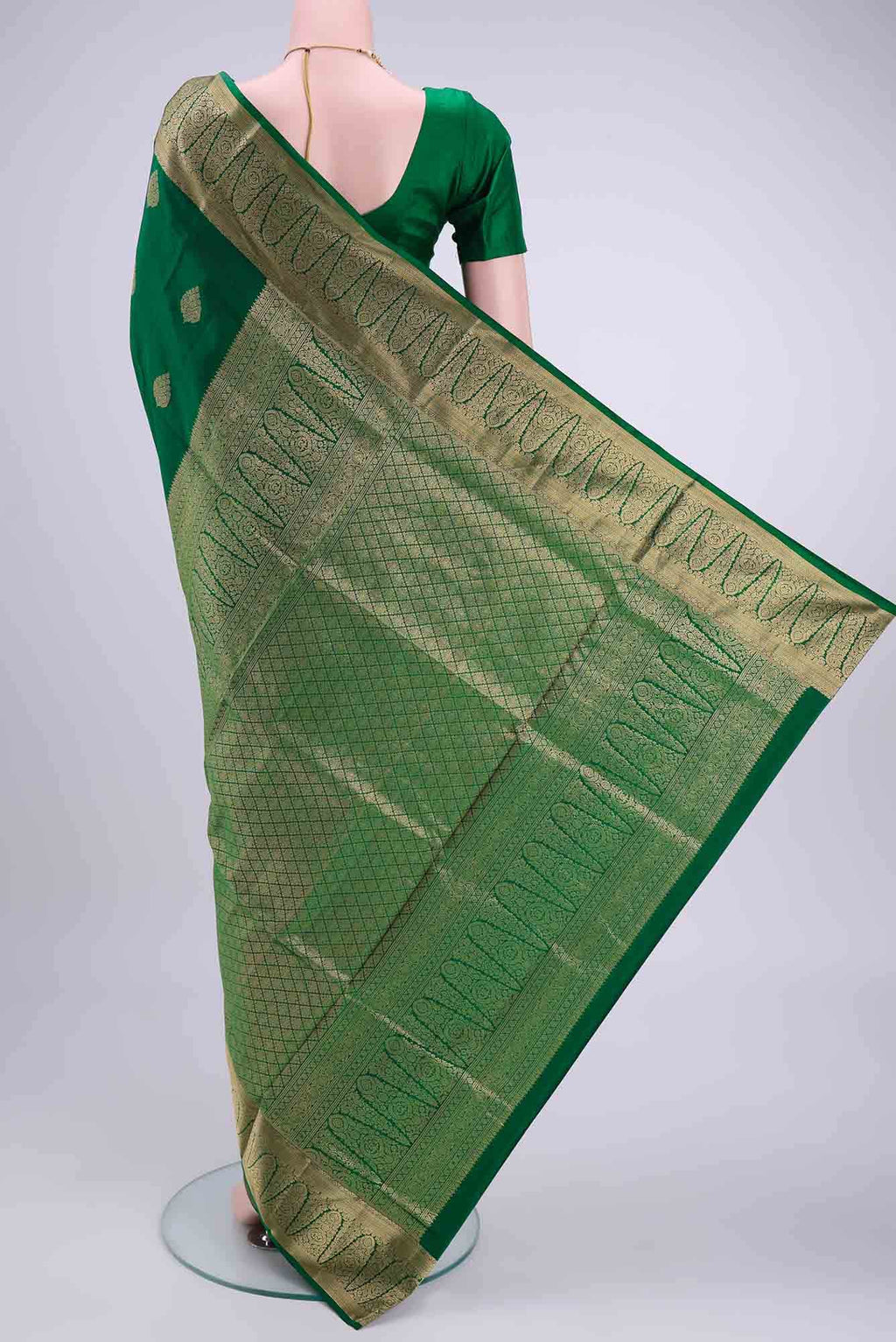 Green Uppada Silk Saree