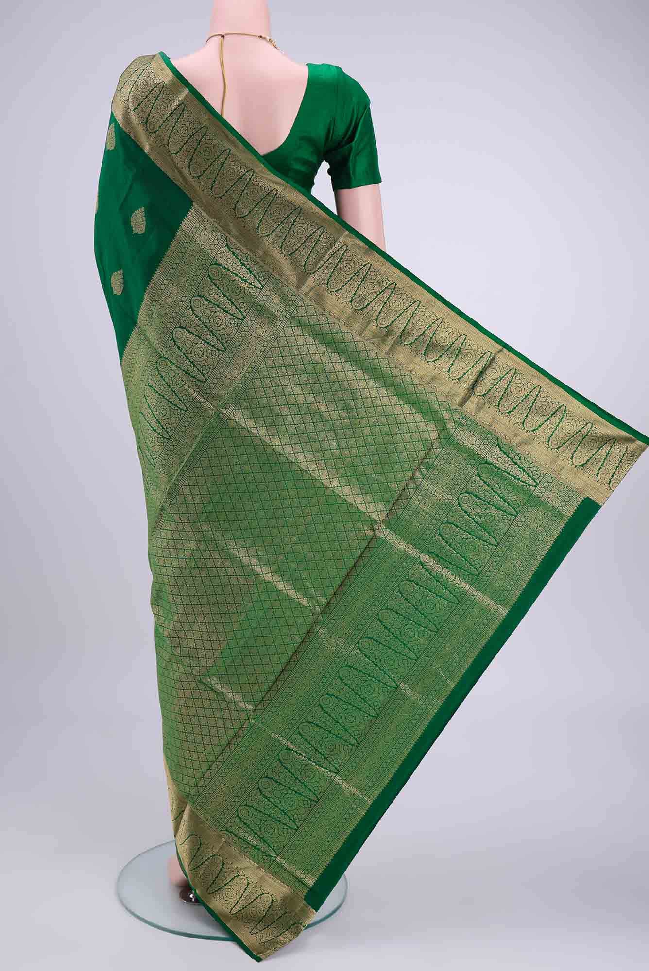 Green Uppada Silk Saree