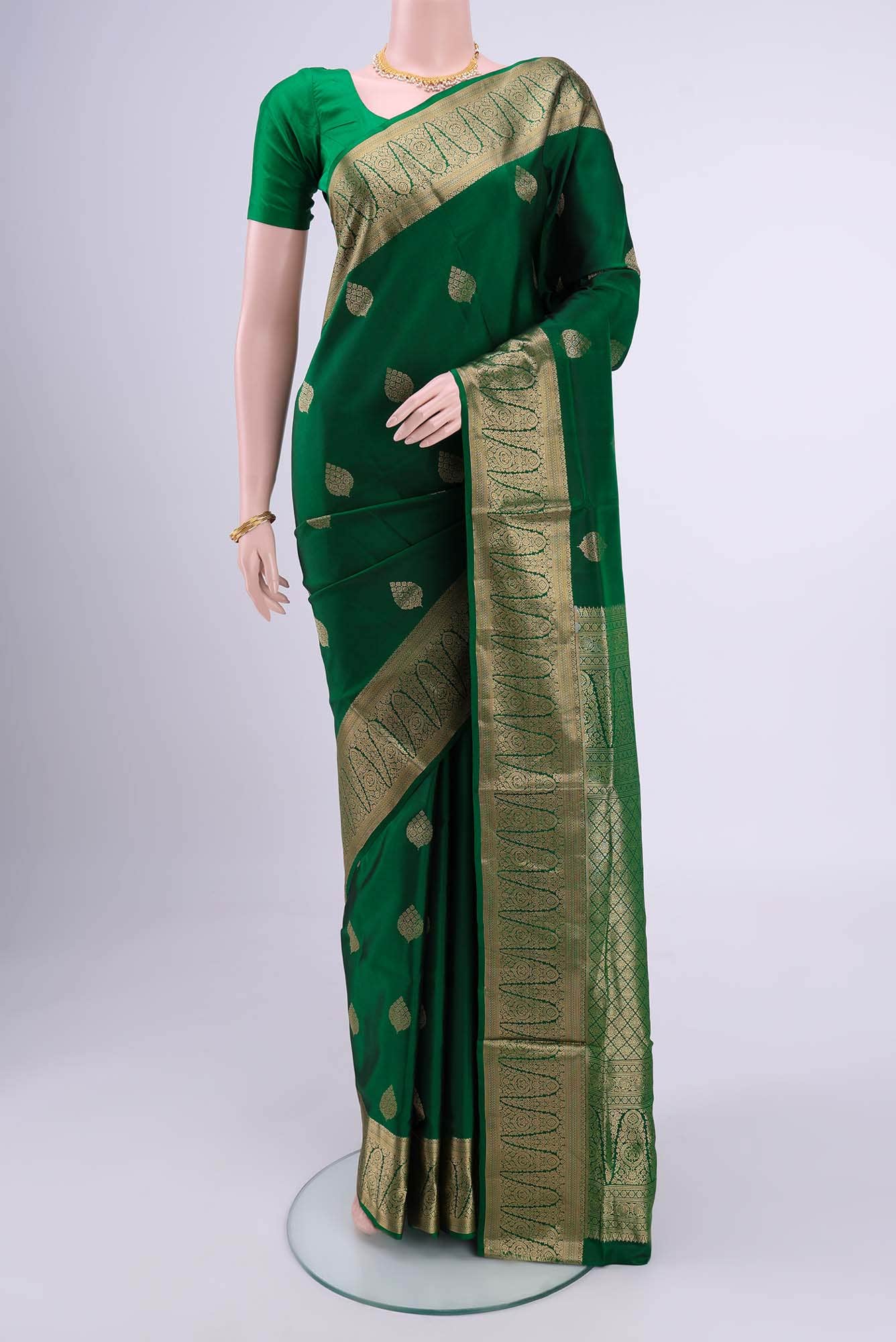 Green Uppada Silk Saree