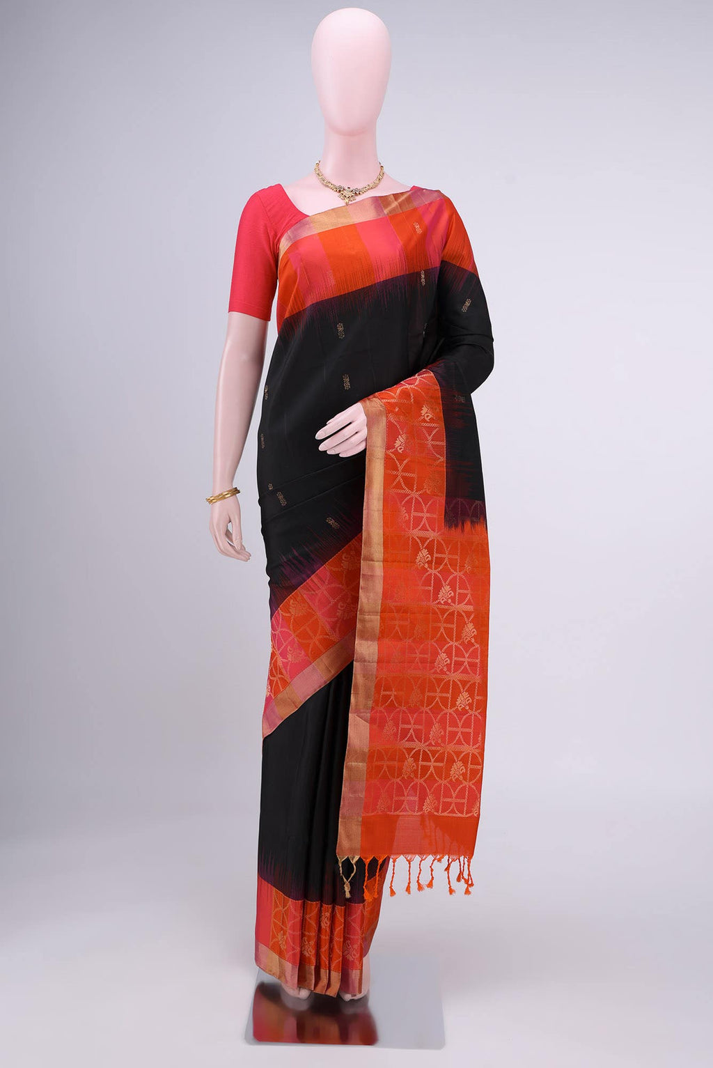 Black Soft Silk Saree