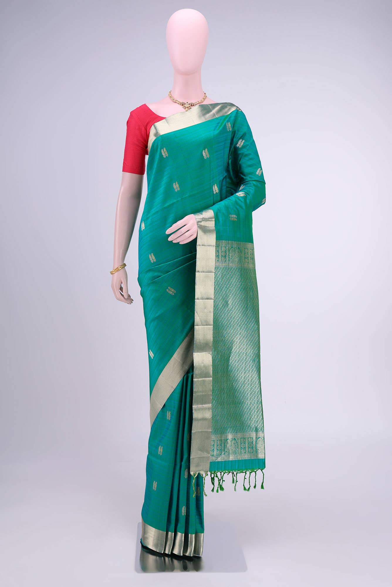 Green Uppada Silk Saree