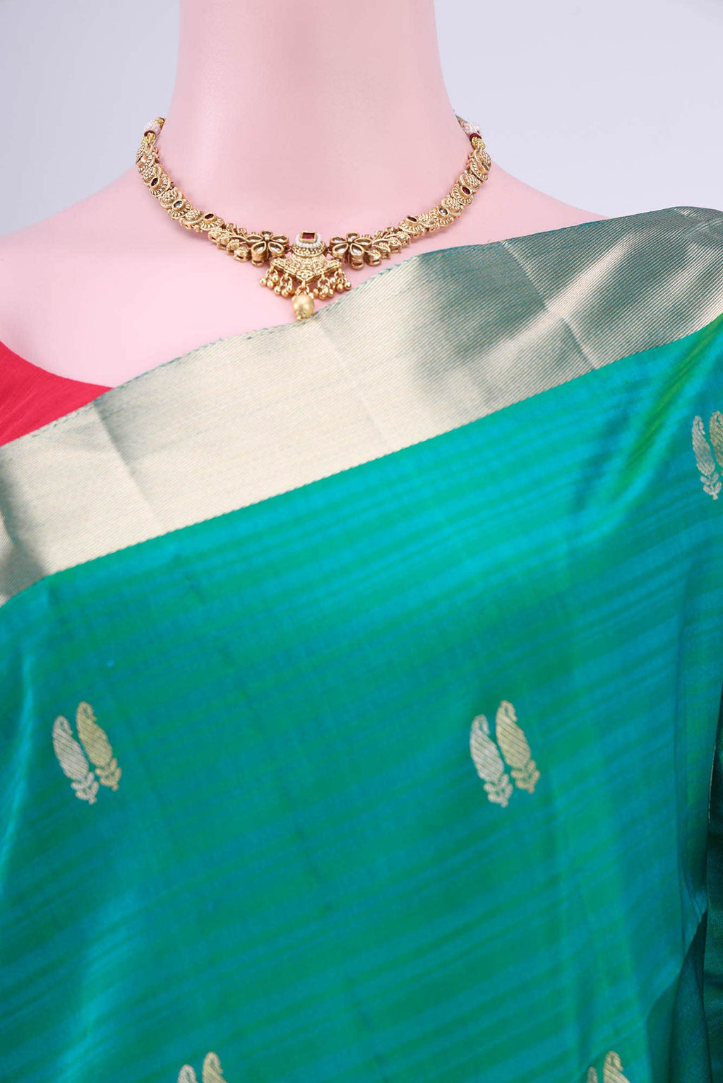 Green Uppada Silk Saree