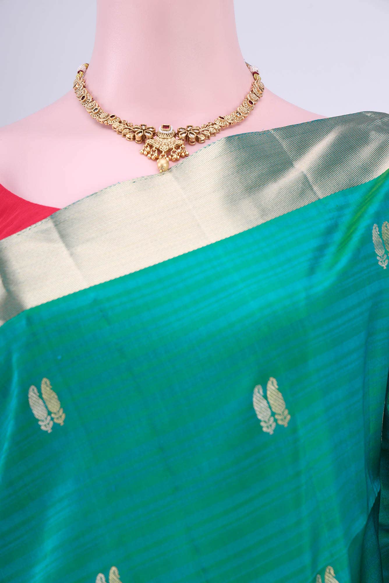 Green Uppada Silk Saree