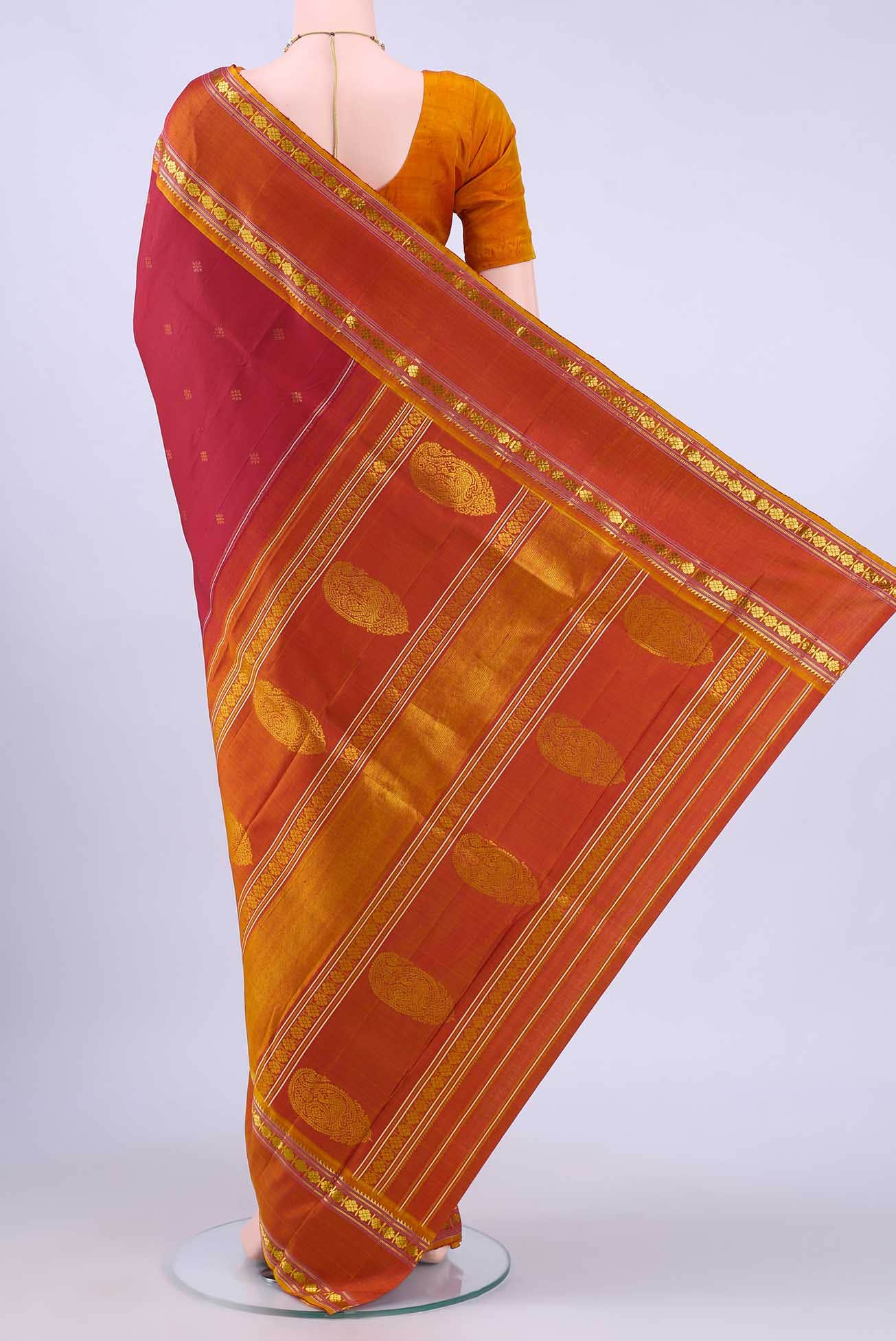 Red Kanchipuram Silk Saree
