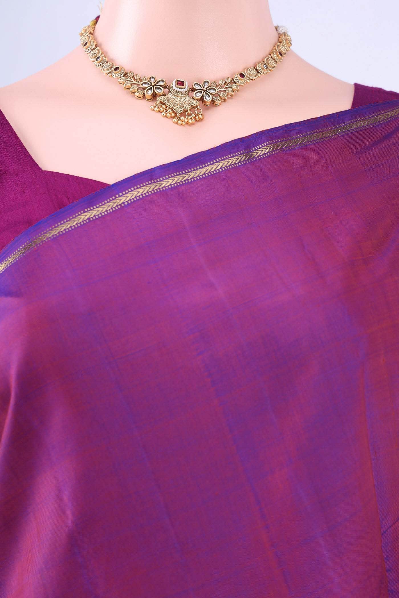 Red Kanchipuram Silk Saree