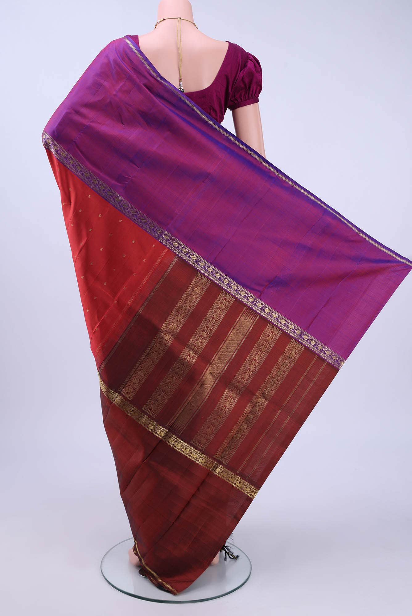 Red Kanchipuram Silk Saree