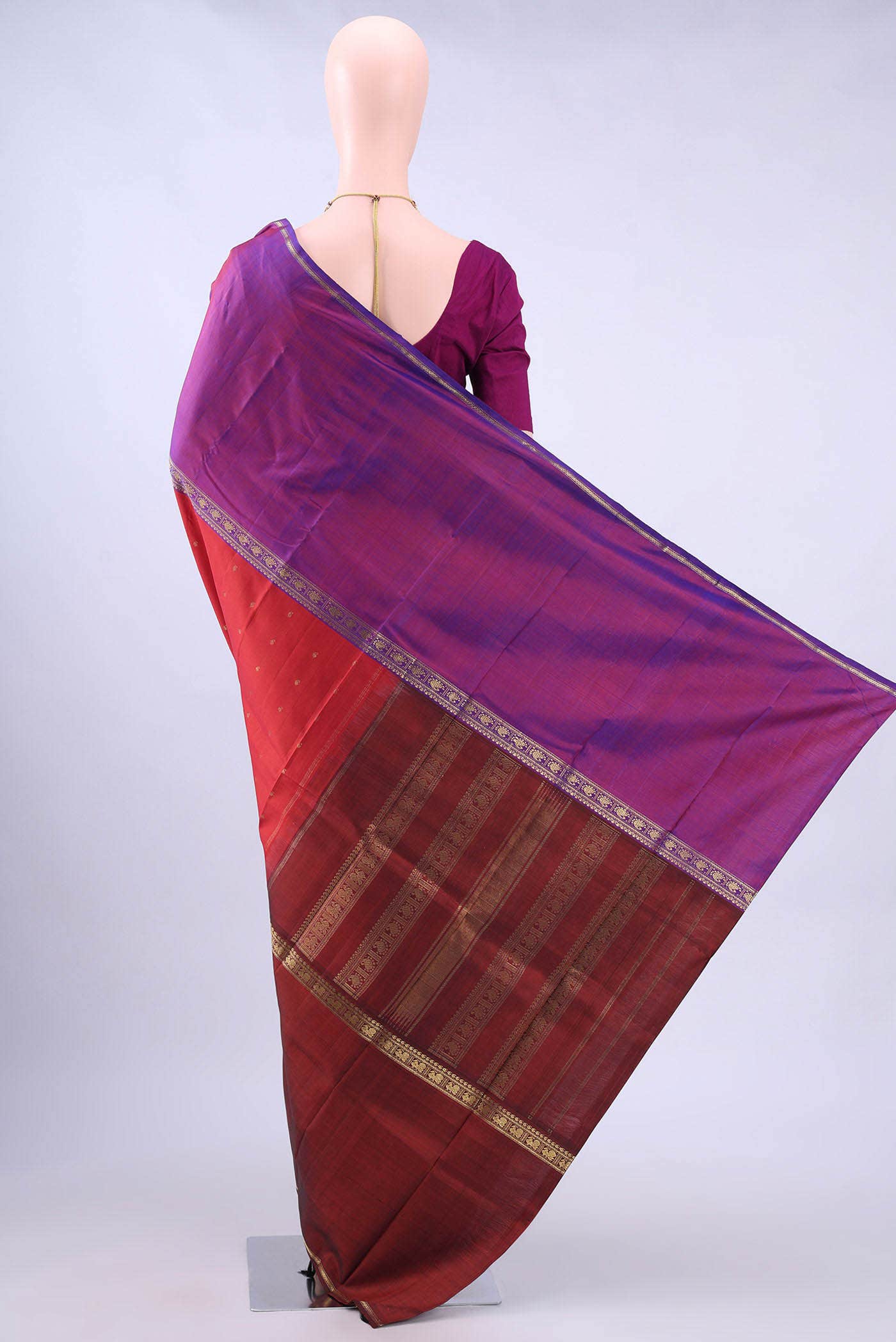 Red Kanchipuram Silk Saree