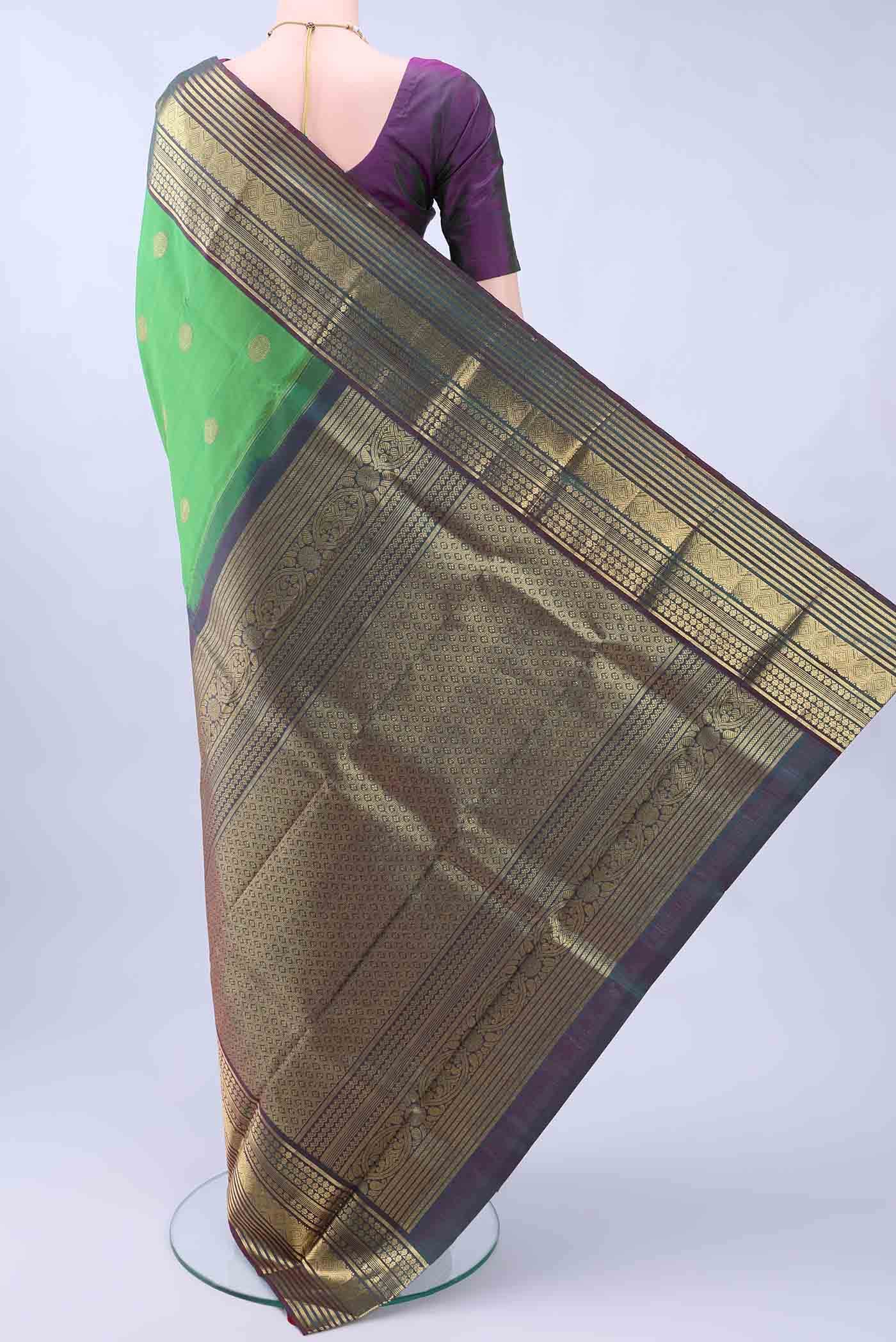 Green Kanchipuram Silk Saree
