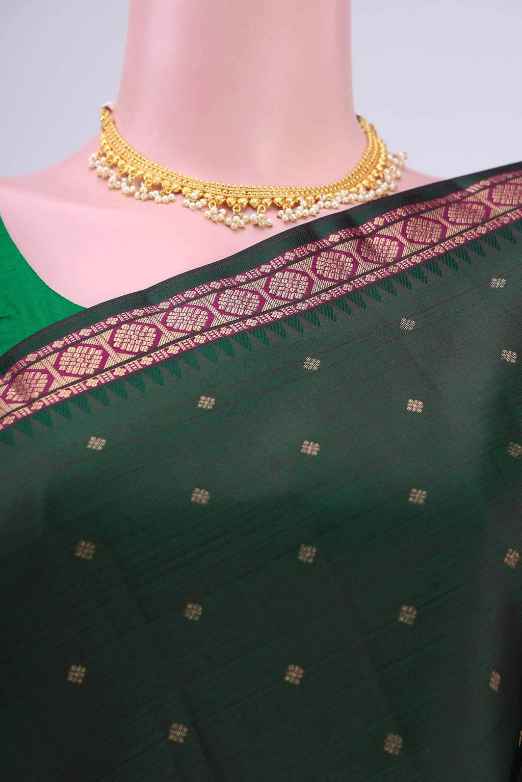 multi Dual Tone Nangavalli Silk [ Salem ] Saree
