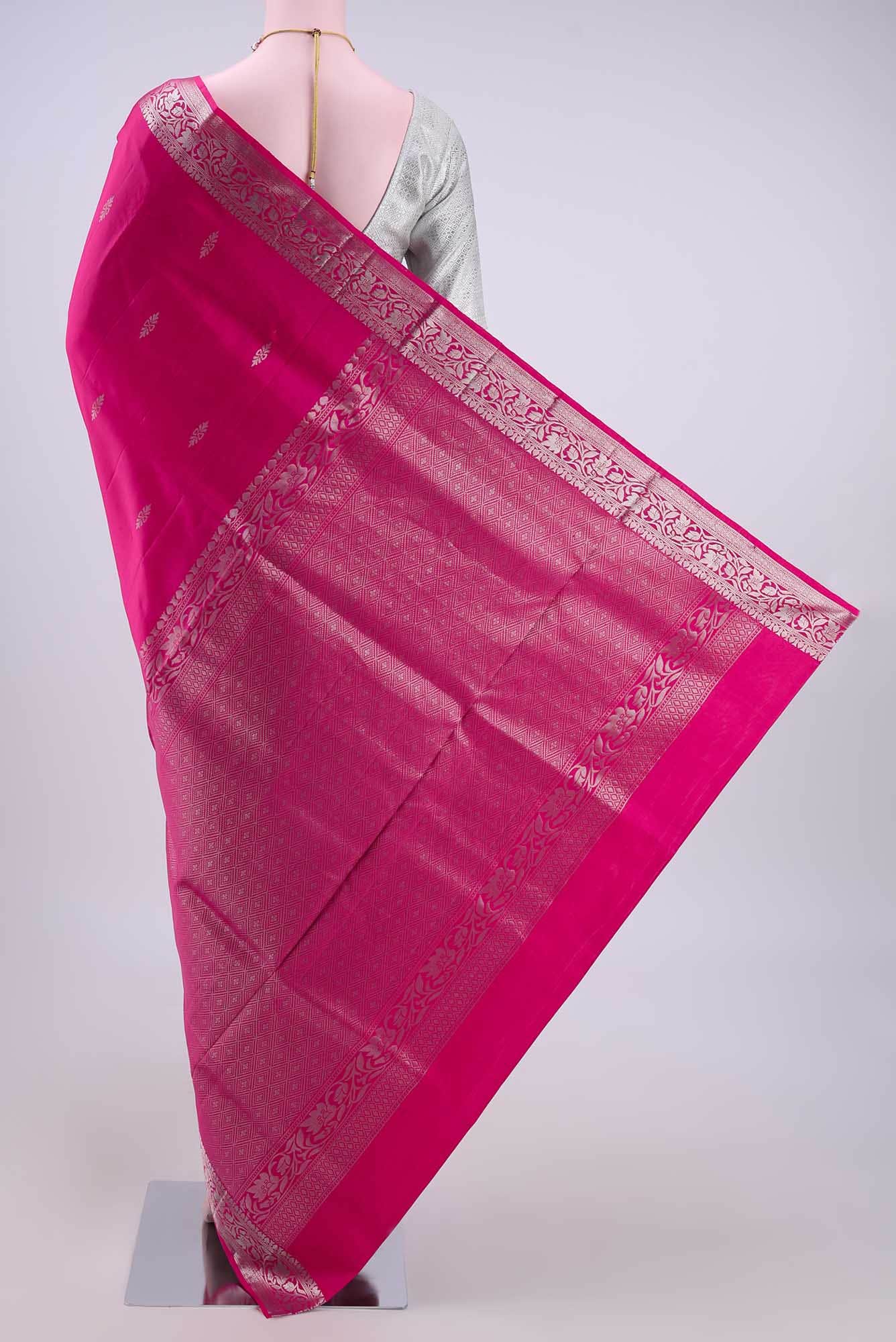 Pink Uppada Silk Saree