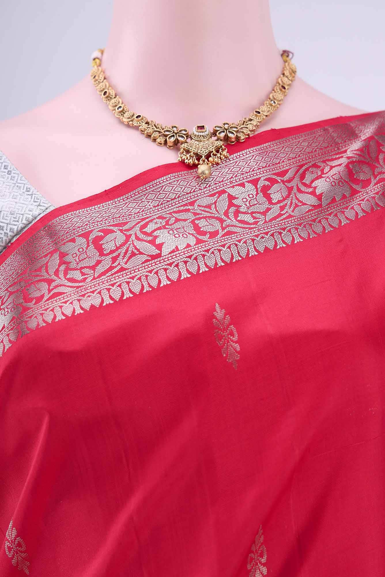 Red Uppada Silk Saree