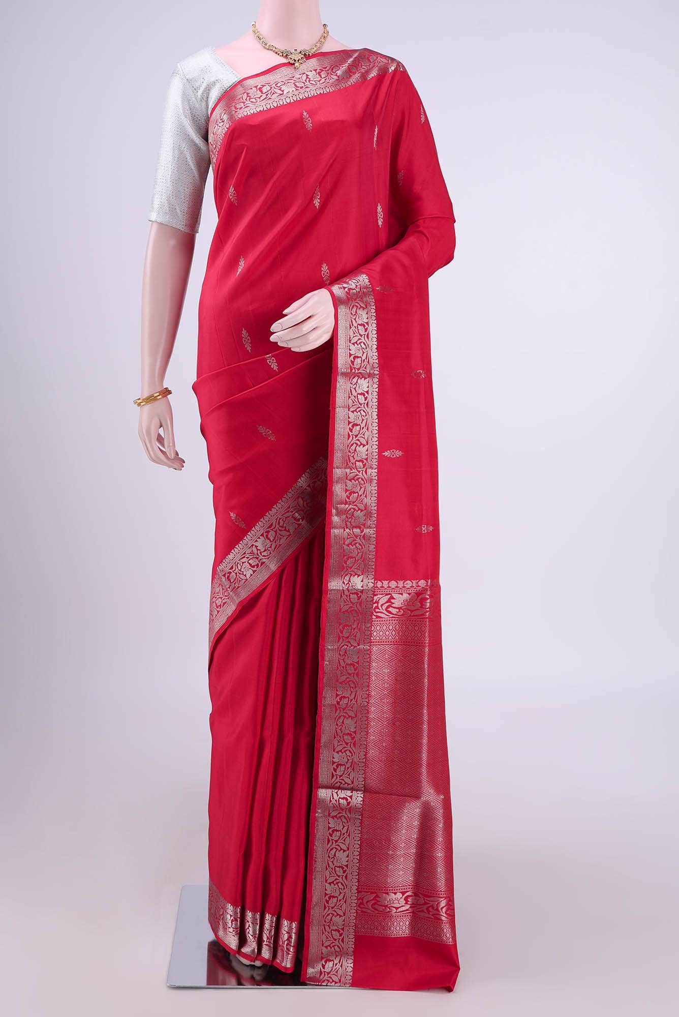 Red Uppada Silk Saree