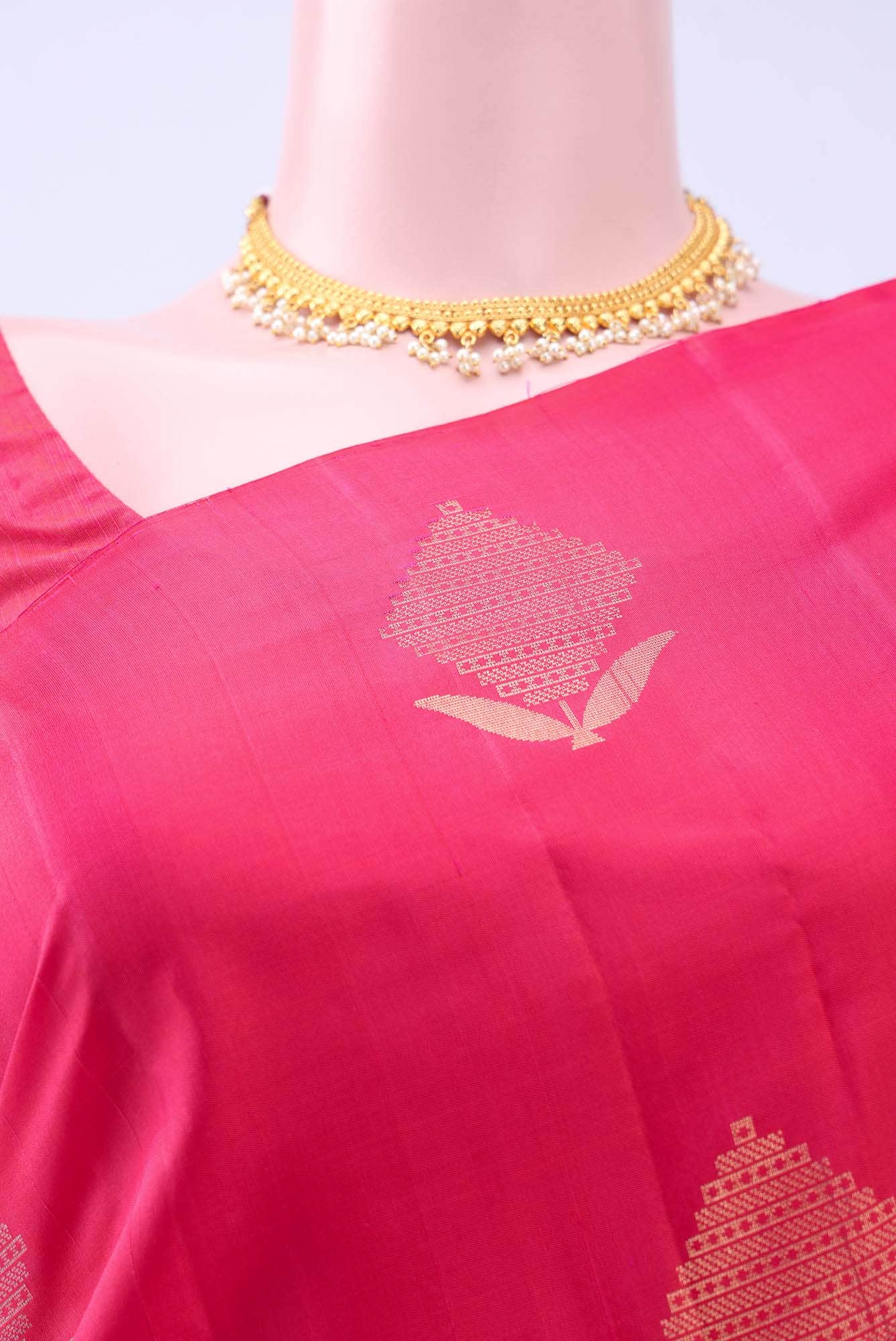 Imperial Red Soft Silk Saree