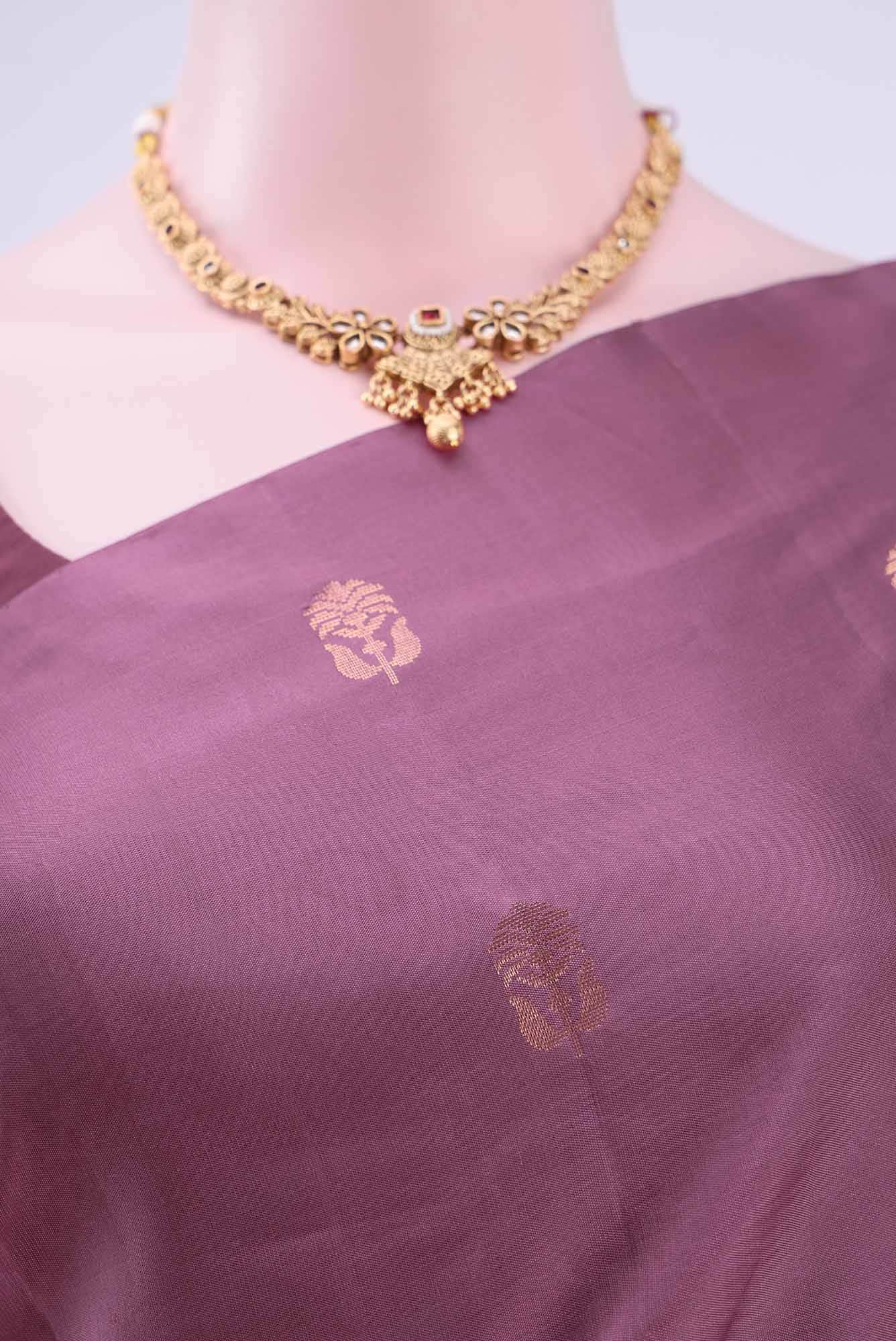 Mauve Uppada Silk Saree