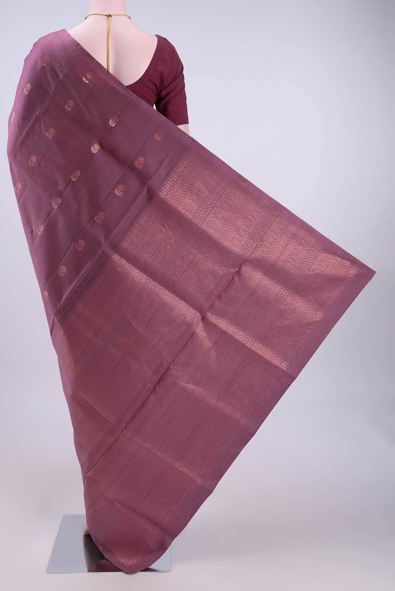 Mauve Uppada Silk Saree