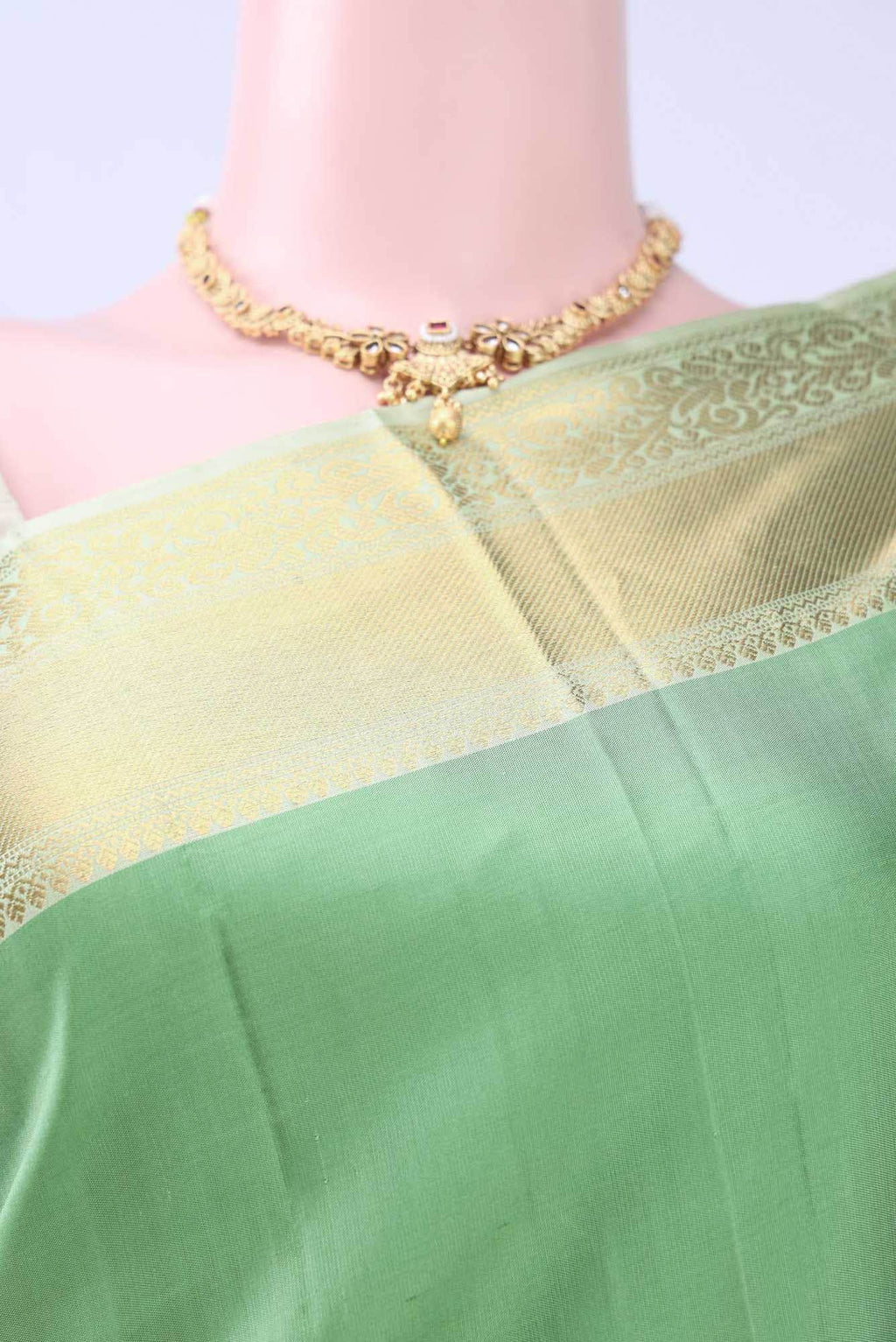Light Green Soft Silk Saree