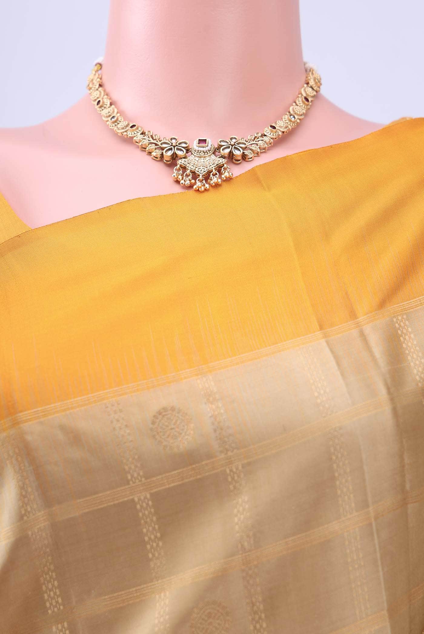 Dark Beige Soft Silk Saree