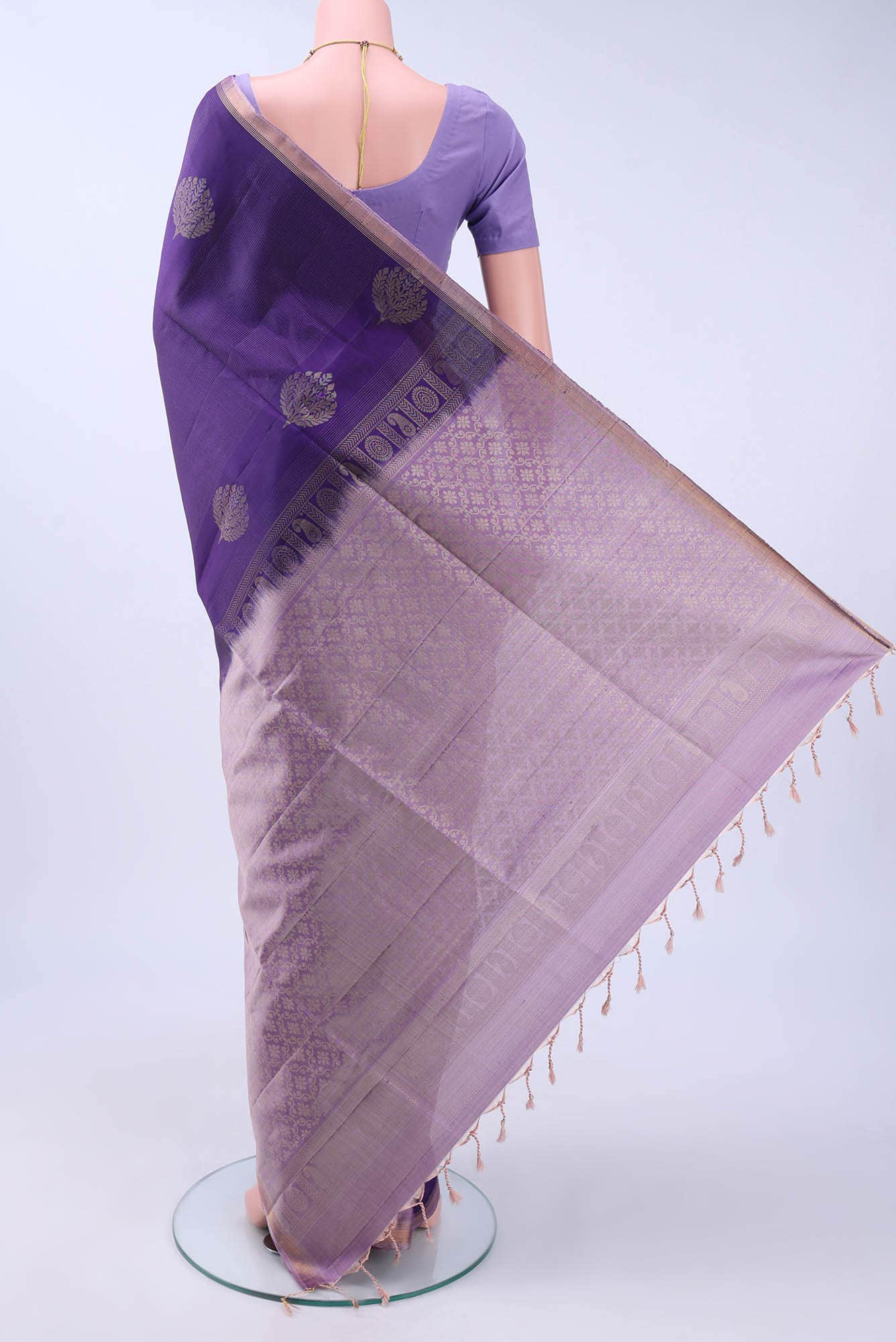 Purple Soft Silk Saree