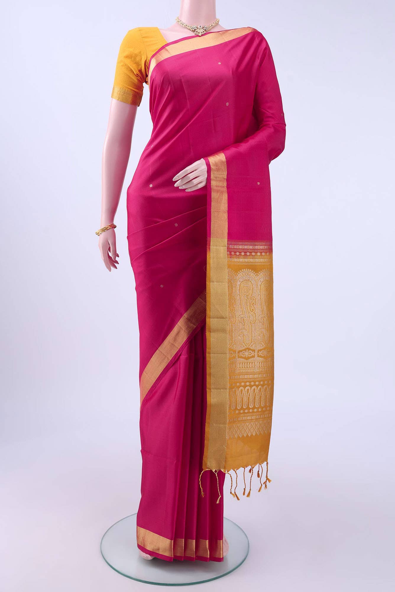 Red Soft Silk Saree