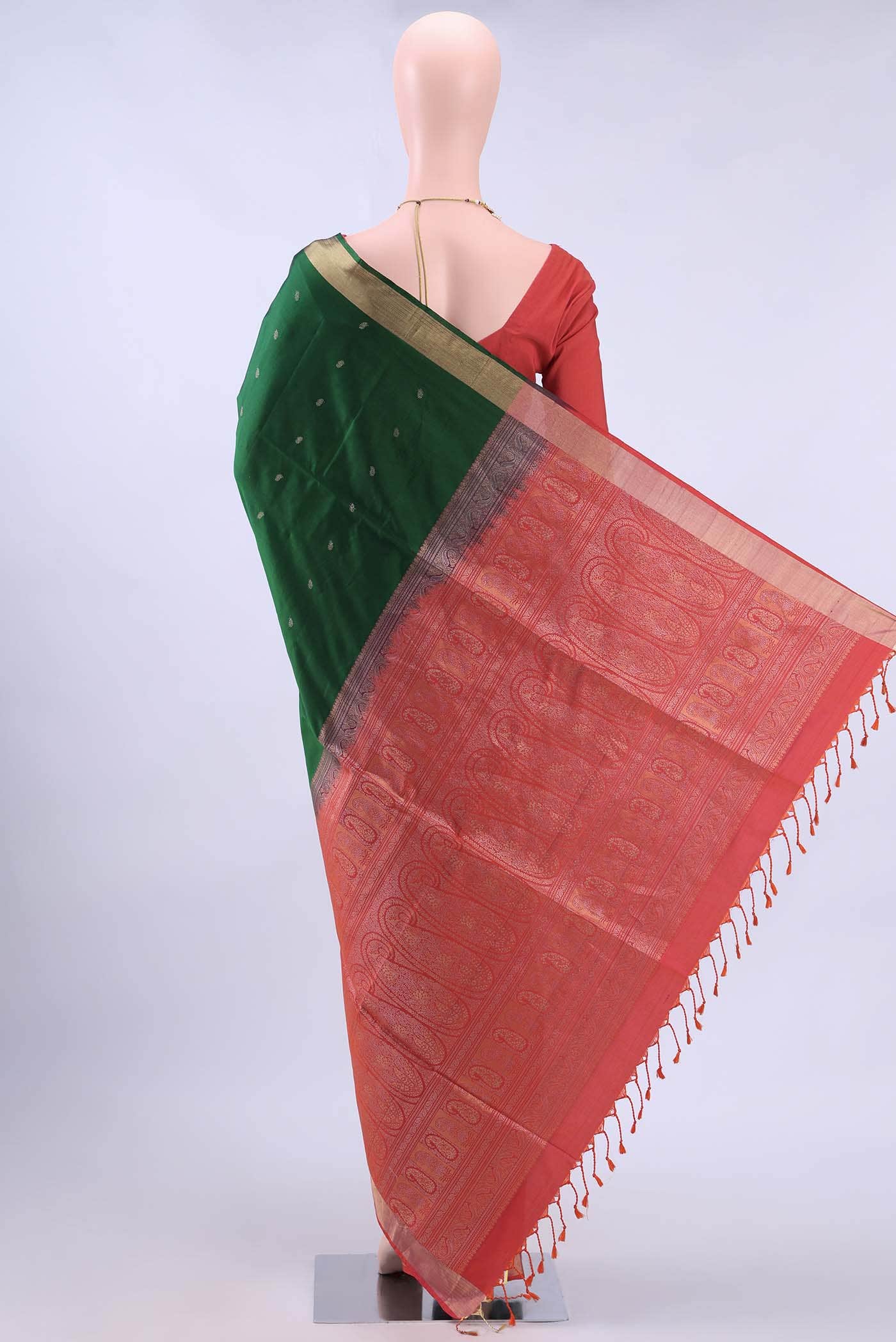 no Dual Tone Soft Silk Saree