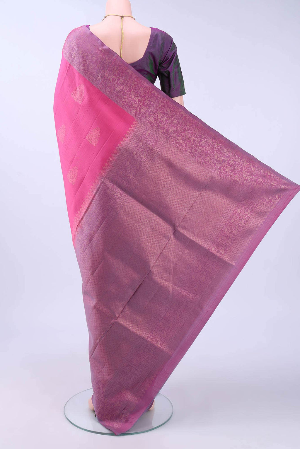 Pink Soft Silk Saree