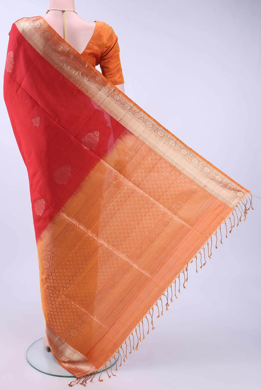 Red Soft Silk Saree