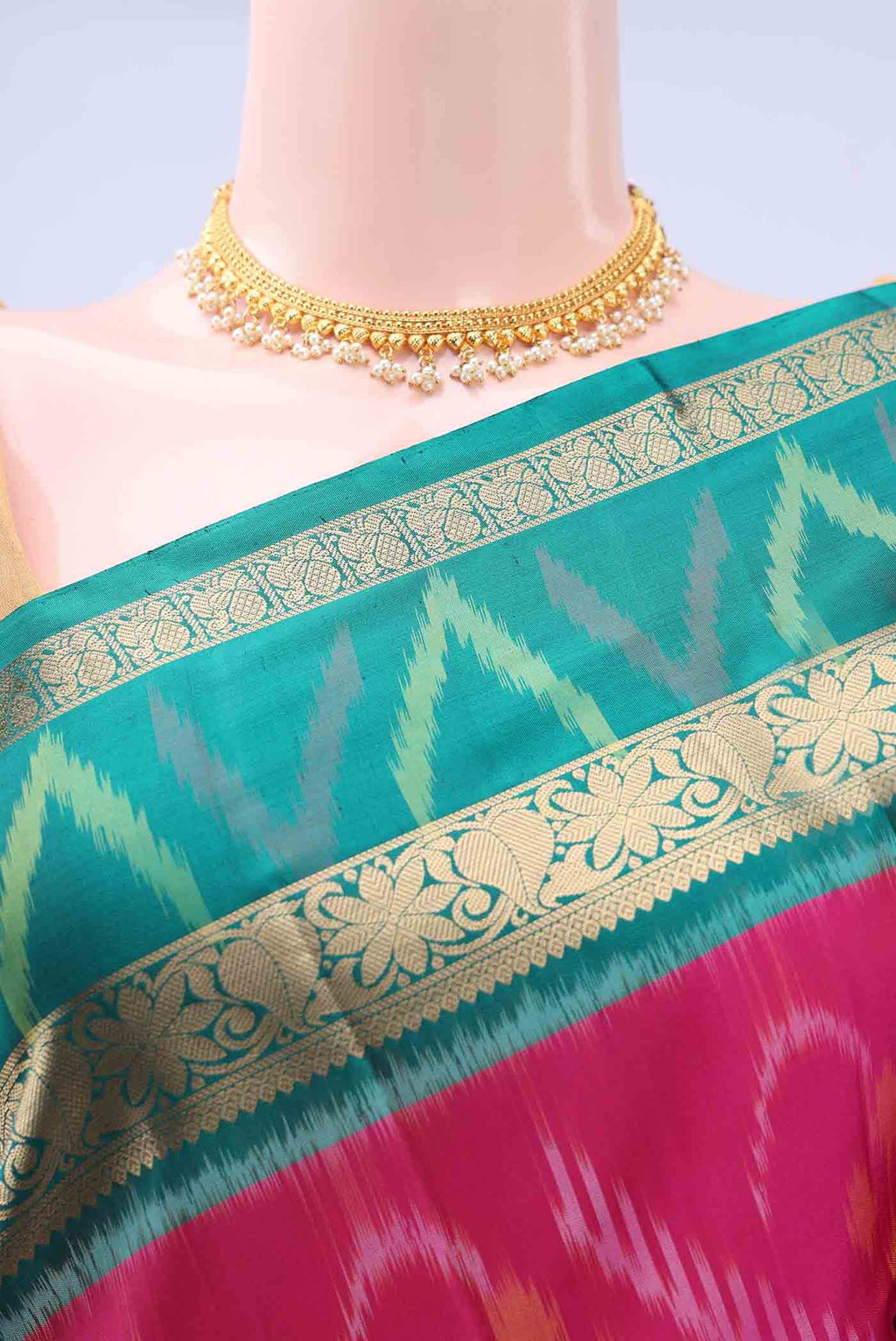 Rani Pink Soft Silk Saree
