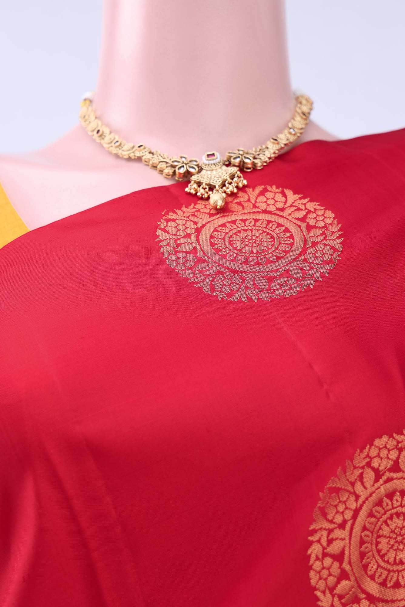 Red Soft Silk Saree