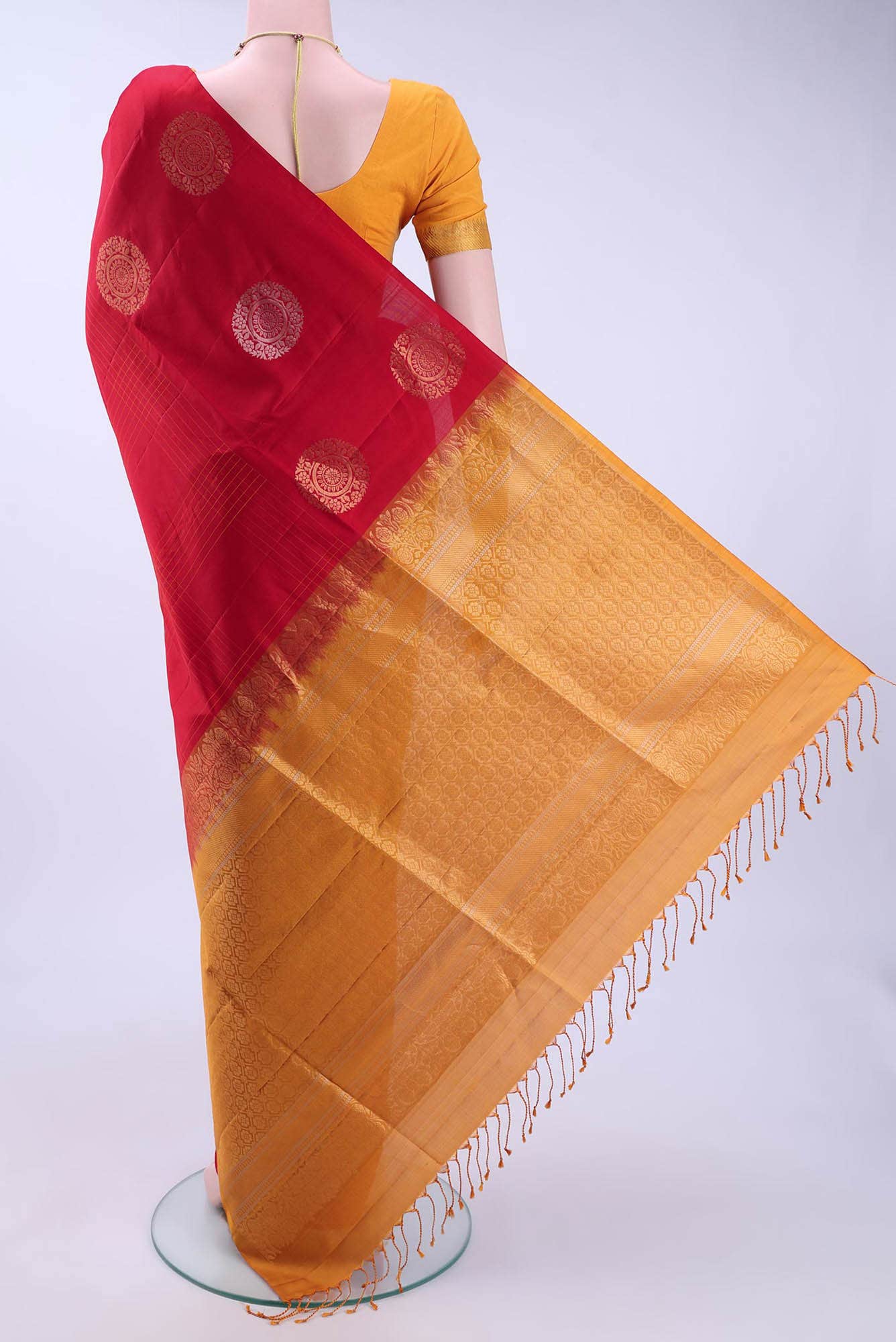 Red Soft Silk Saree