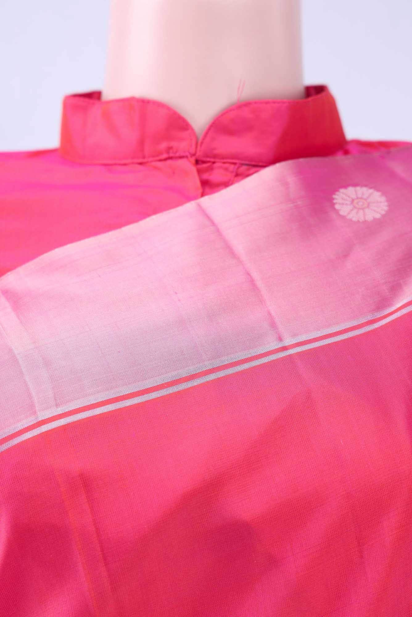 Imperial Pink Soft Silk Saree
