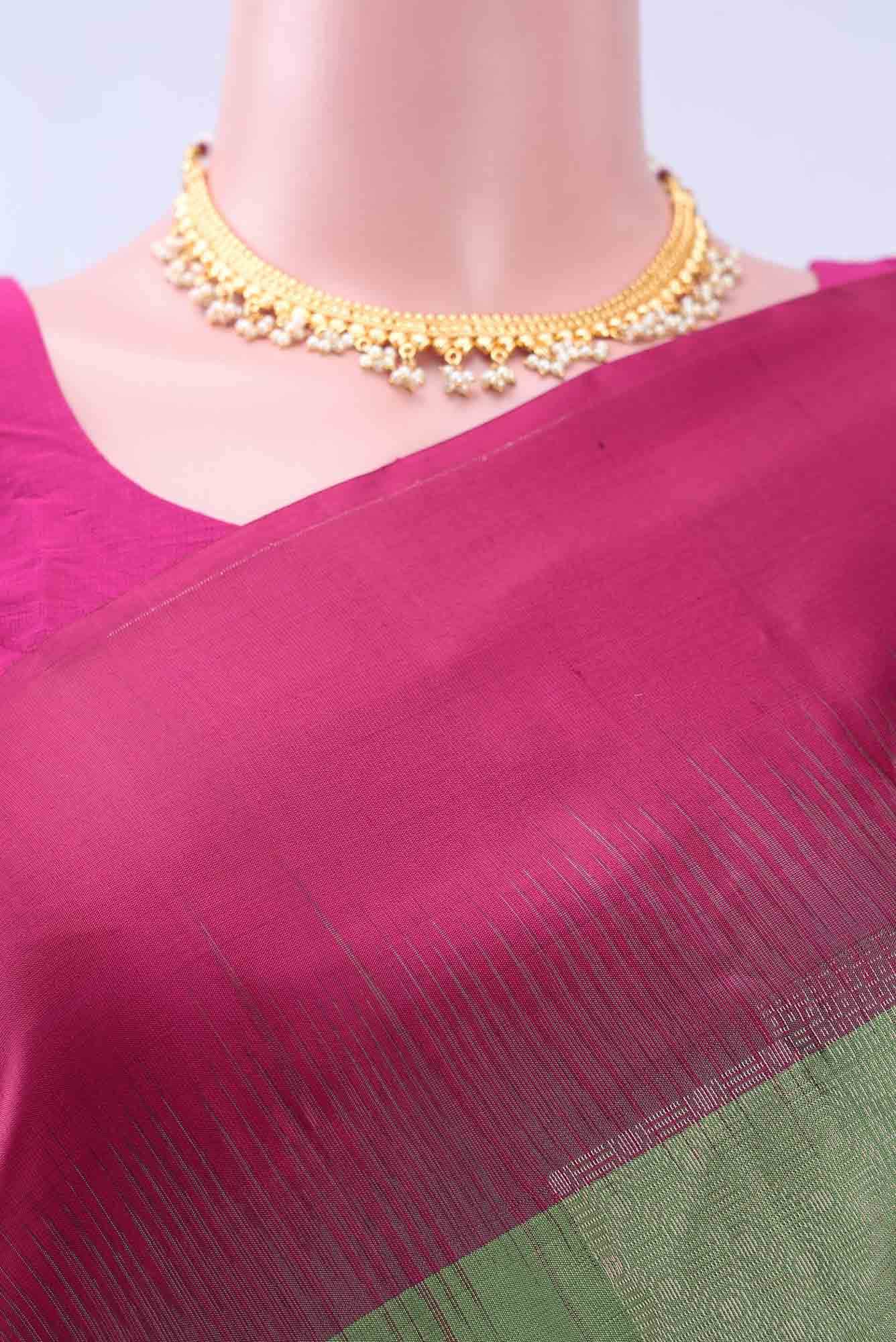 Light Green Soft Silk Saree