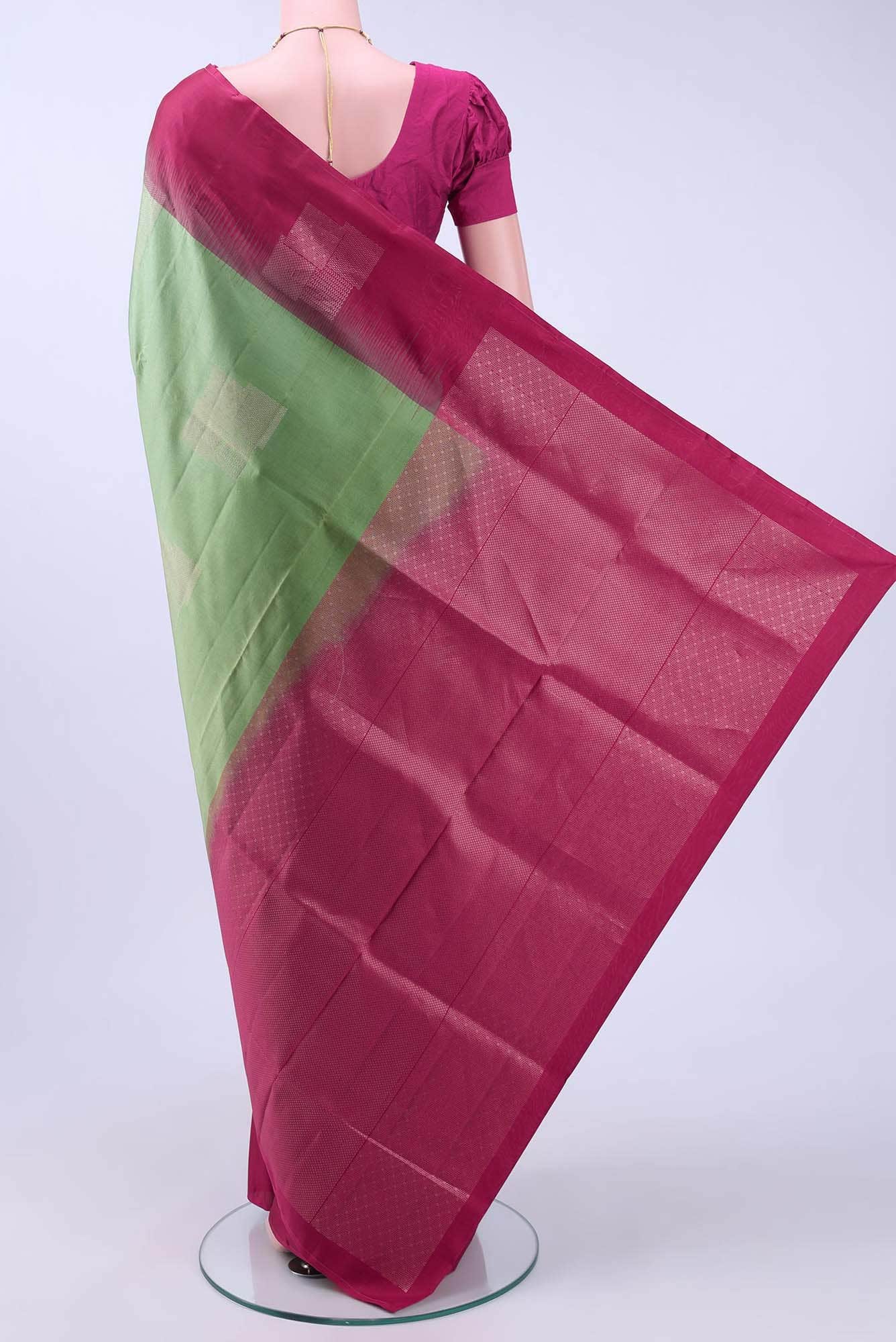 Light Green Soft Silk Saree