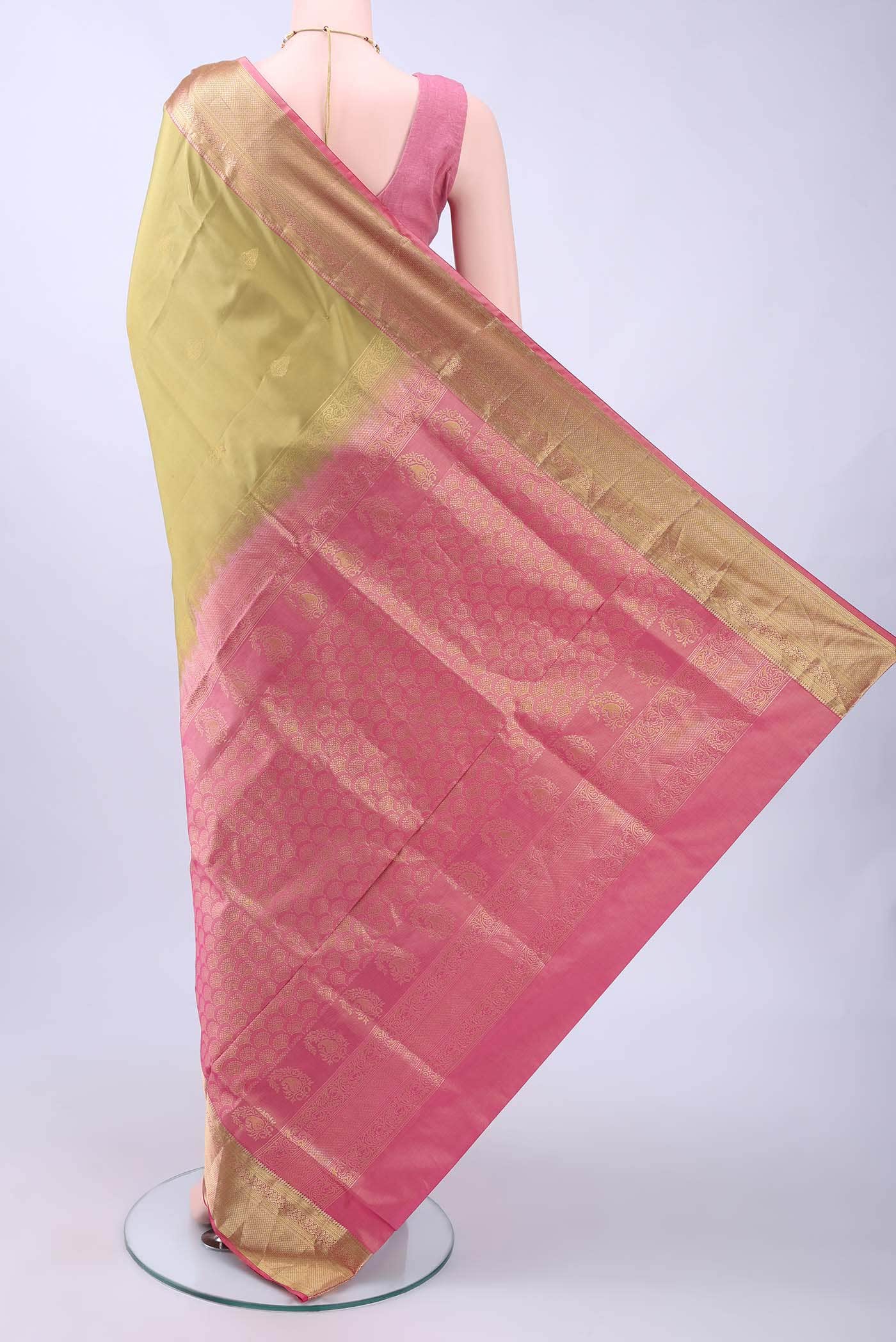 Beige Uppada Silk Saree