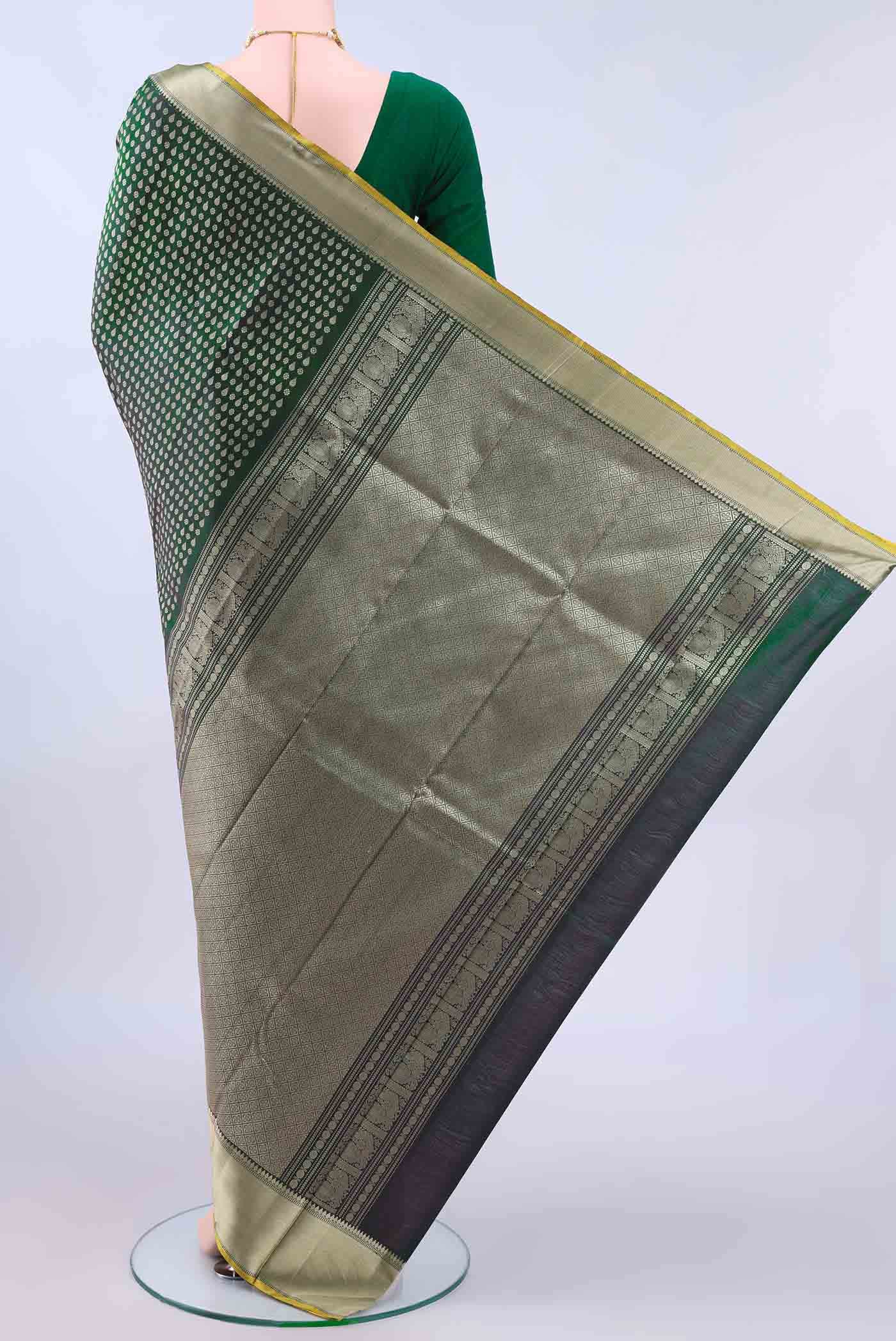 Green Kanchipuram Silk Saree
